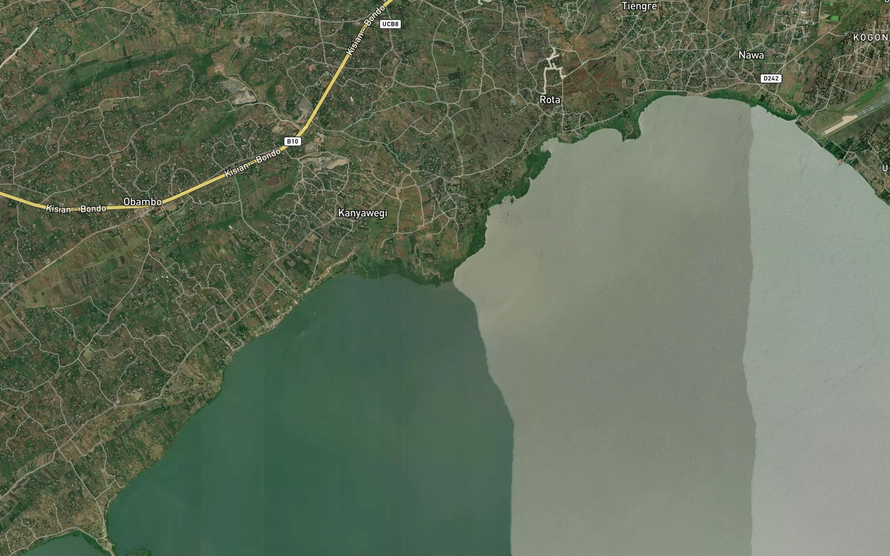 Satellite map of the Muguruk