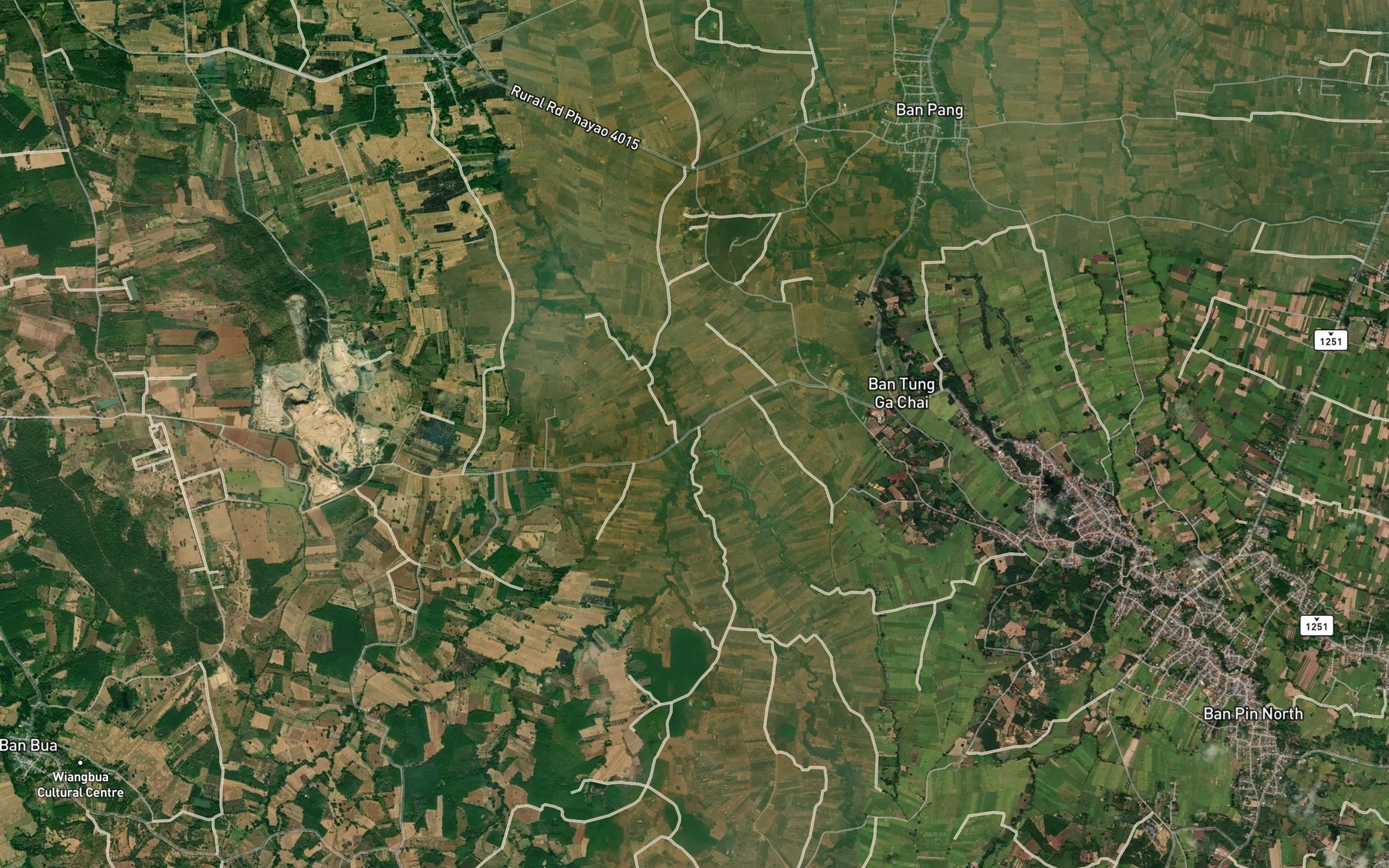 Satellite map of the Rong Khui Long