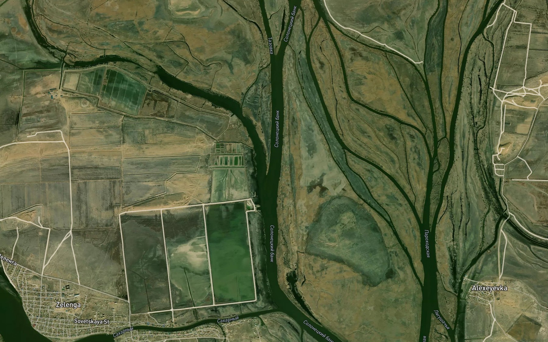 Satellite map of the Kapchik