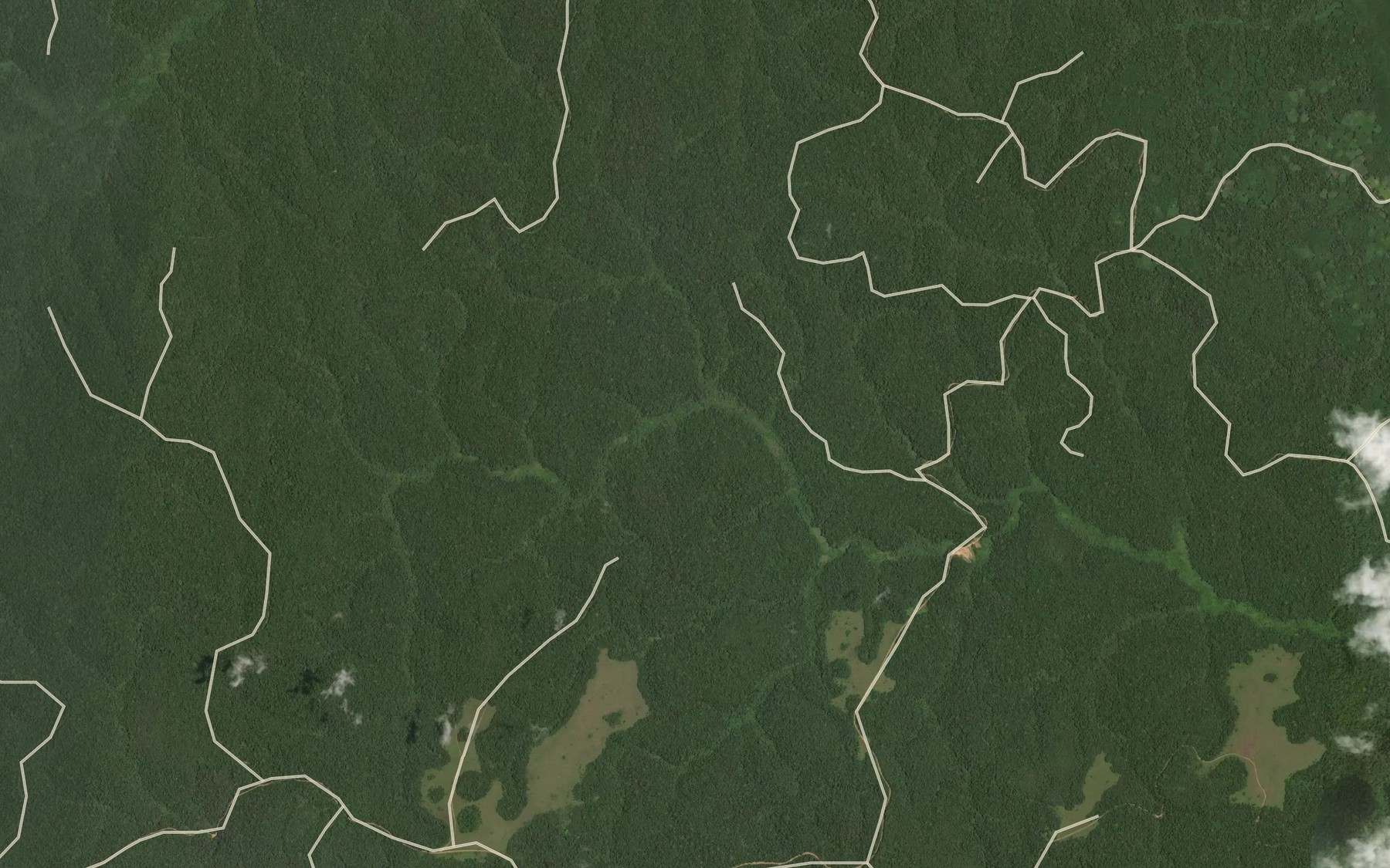 Satellite map of the Matotsi