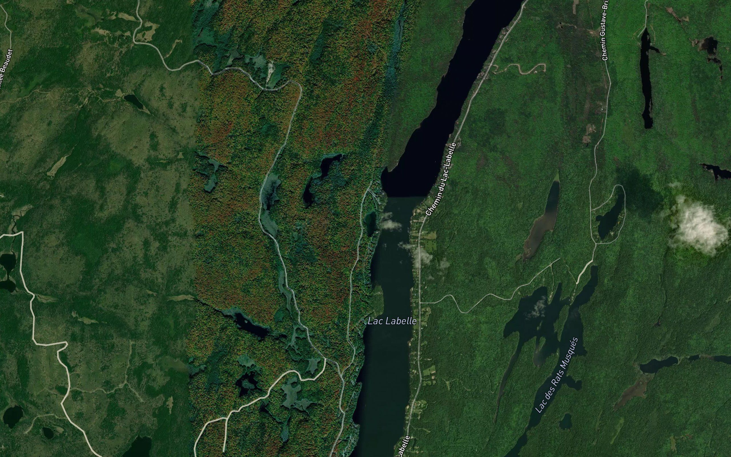 Petit lac a Francoeur
