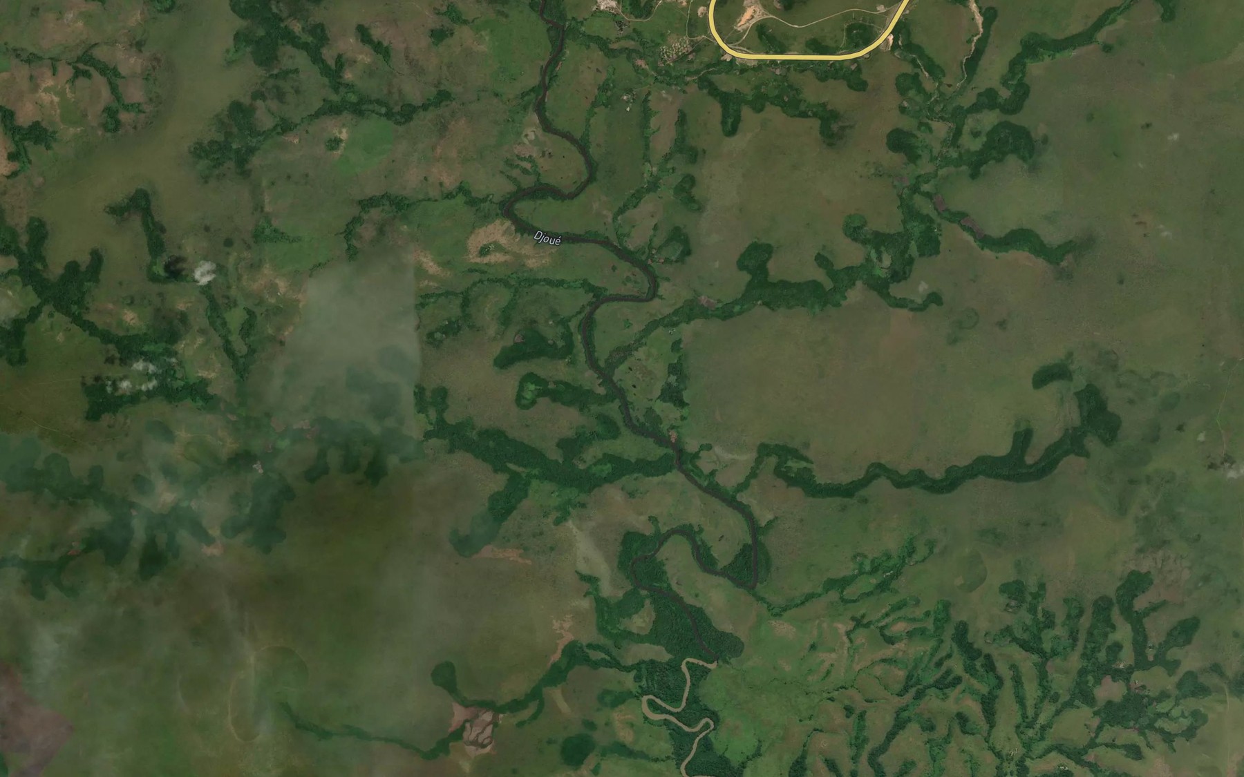 Satellite map of the Mbali