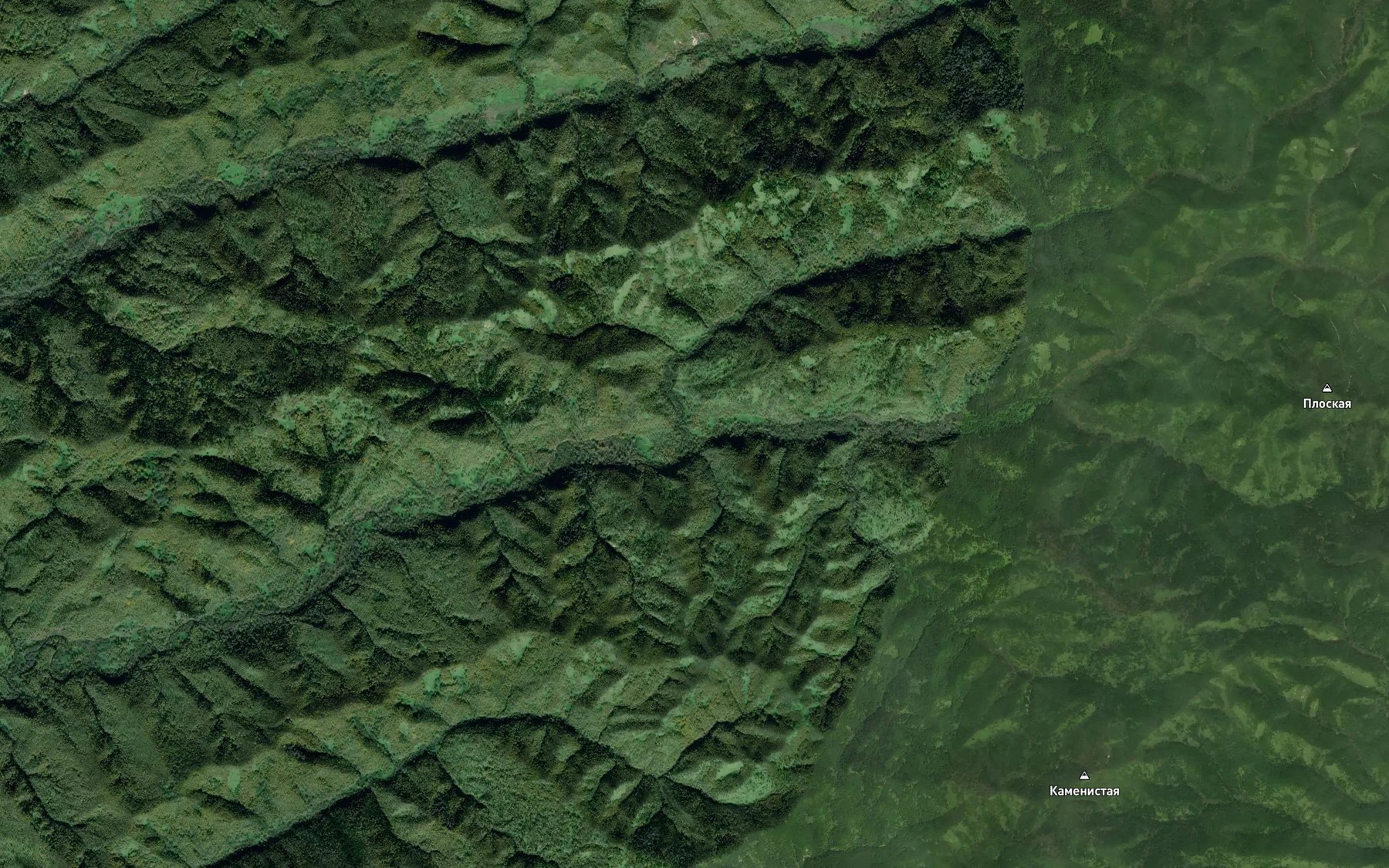 Satellite map of the Terent'yevka
