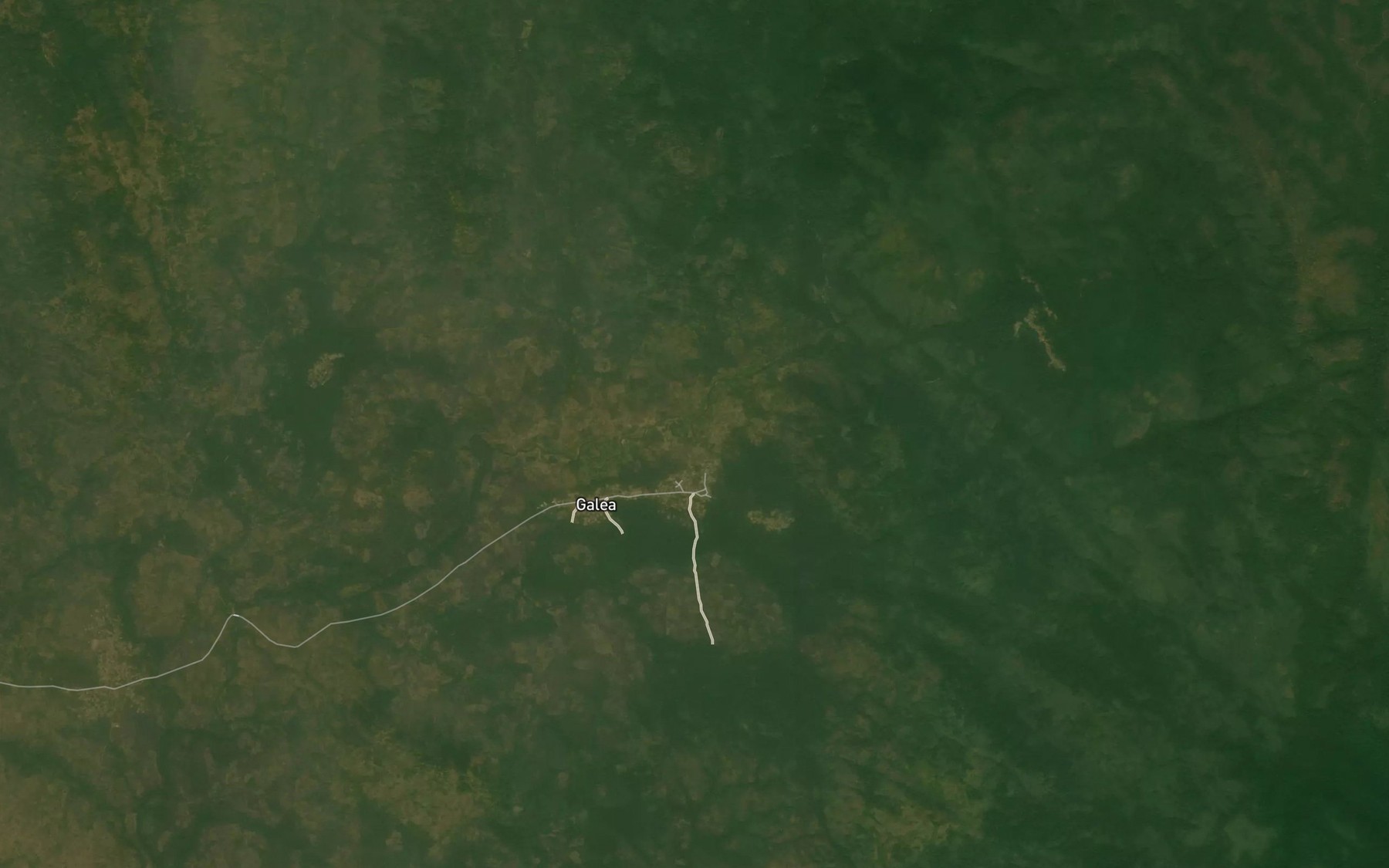 Satellite map of the River Ankwara