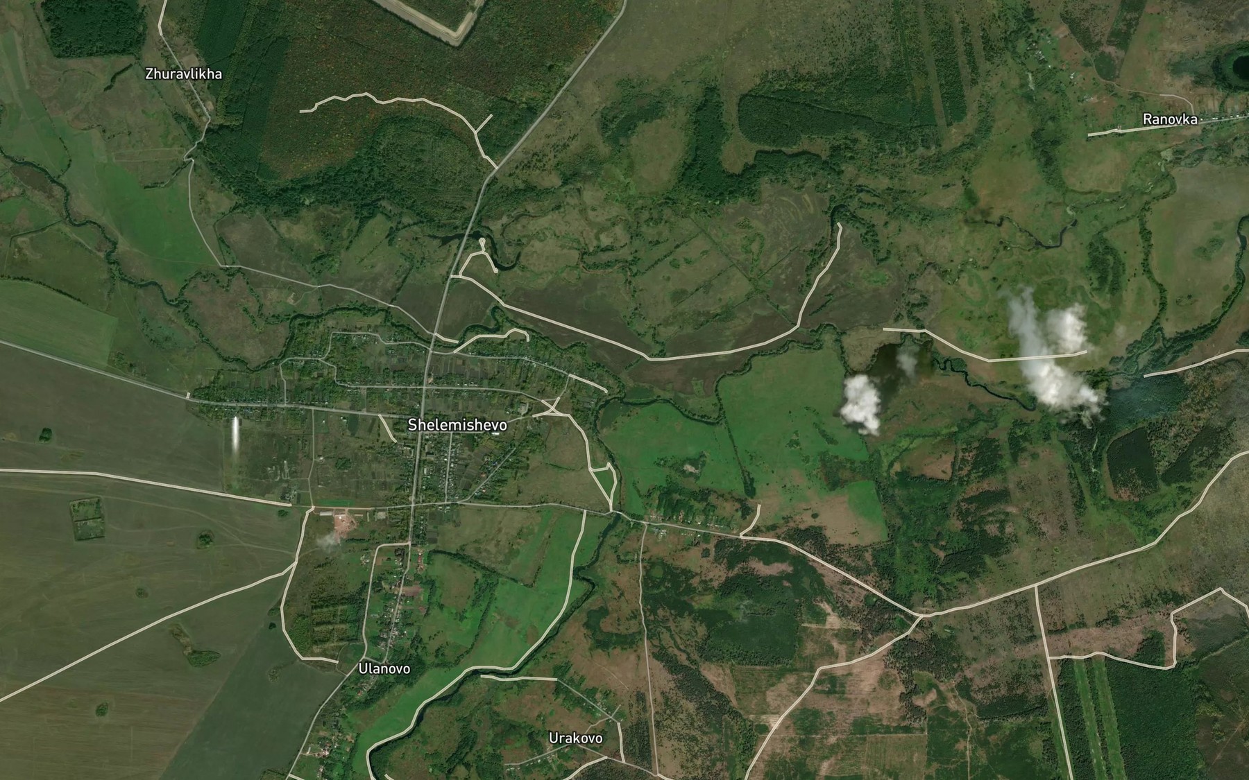 Satellite map of the Verda