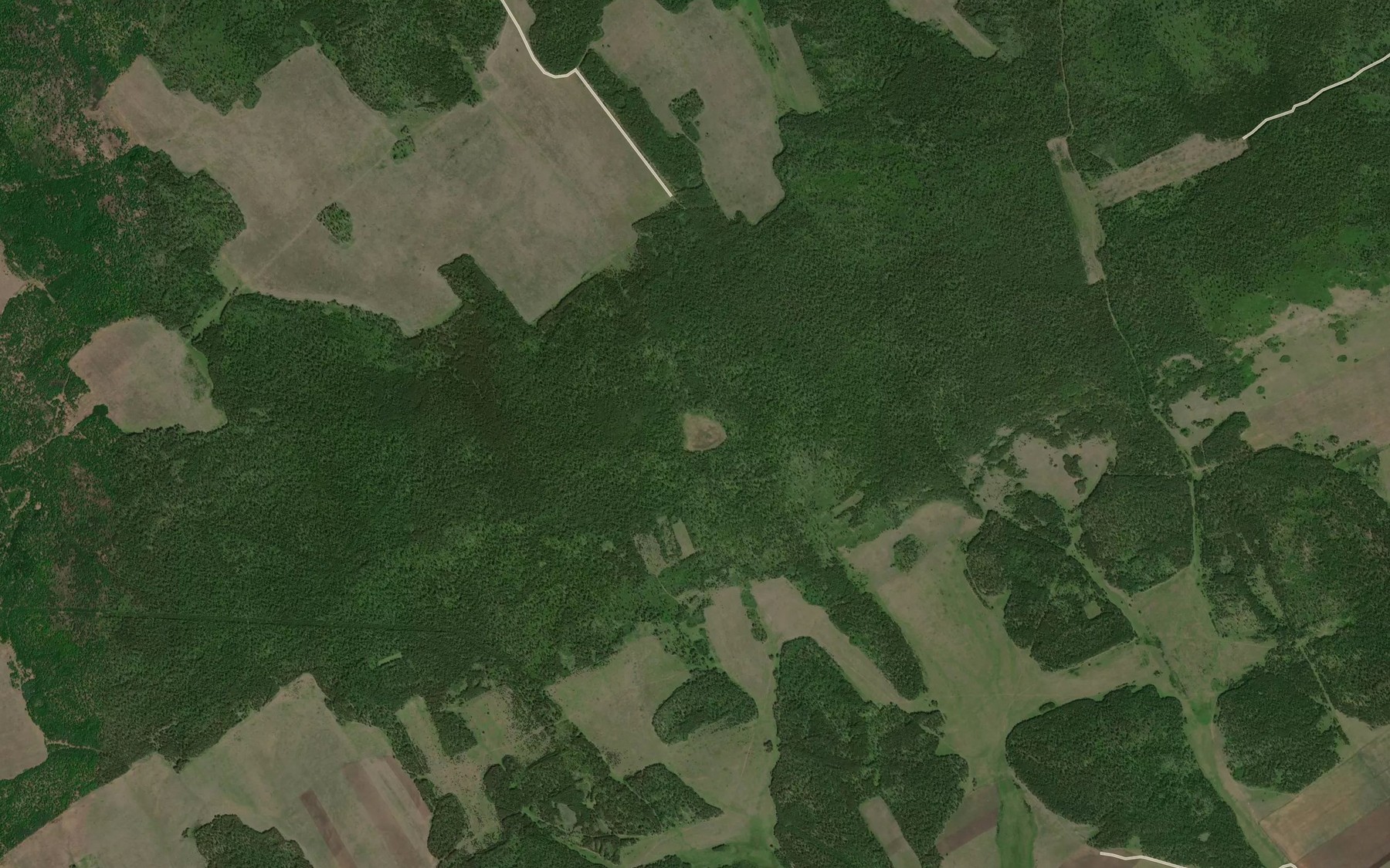 Satellite map of the Ozero Khadalovskoye