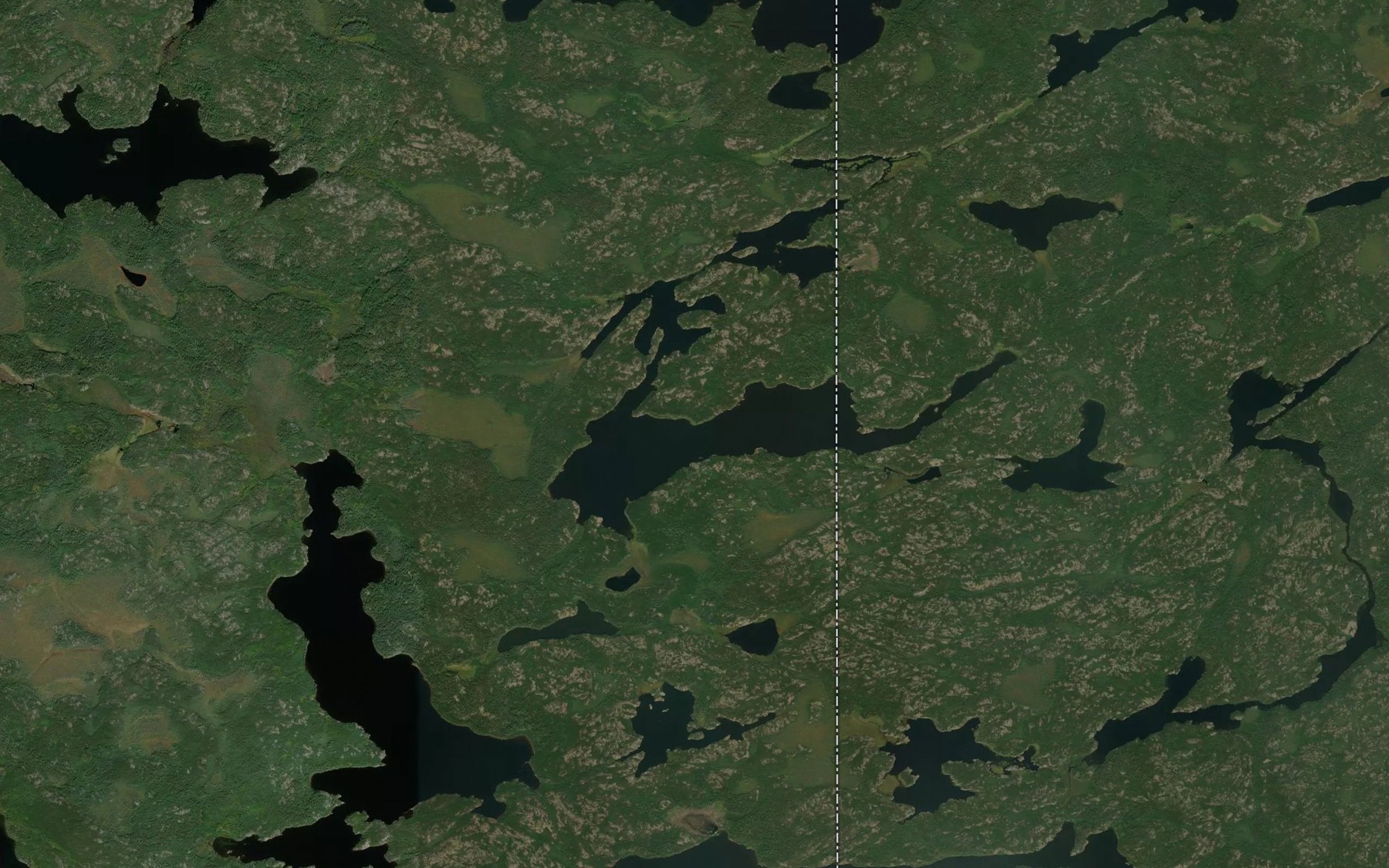 Satellite map of the Anita Lake