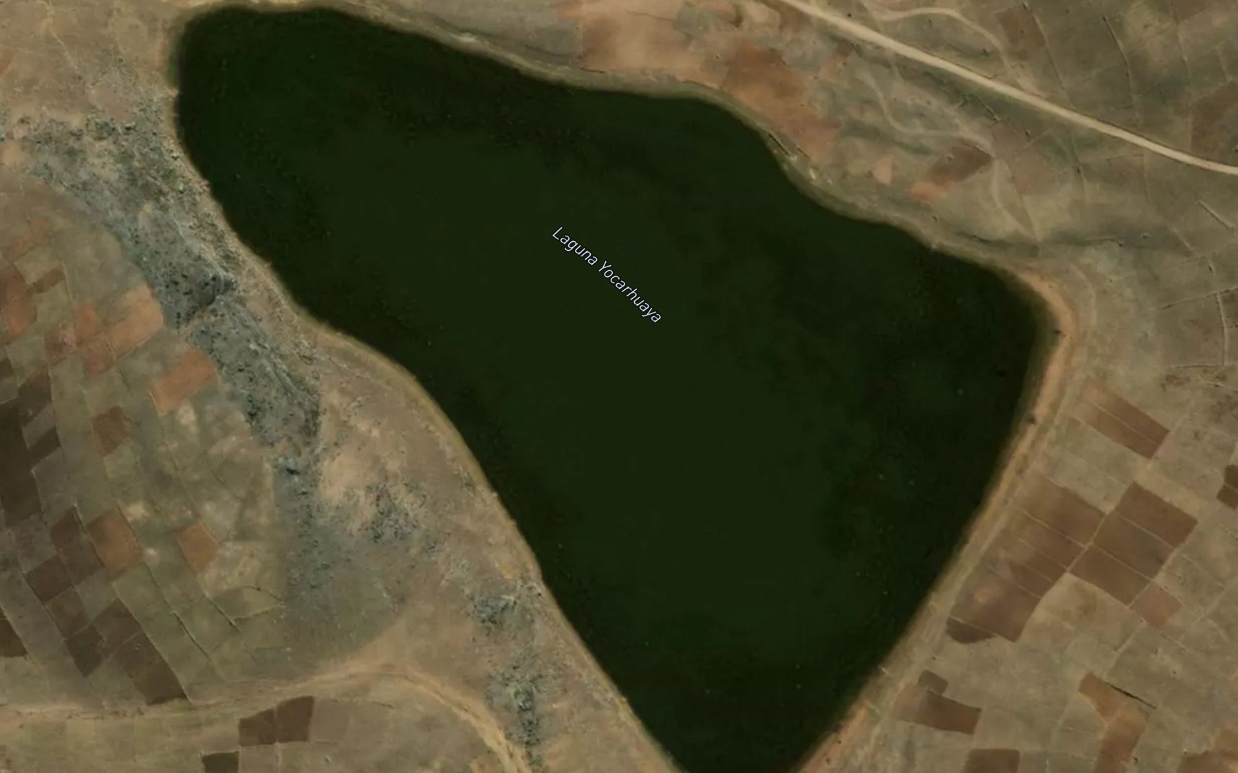 Satellite map of the Laguna Irina