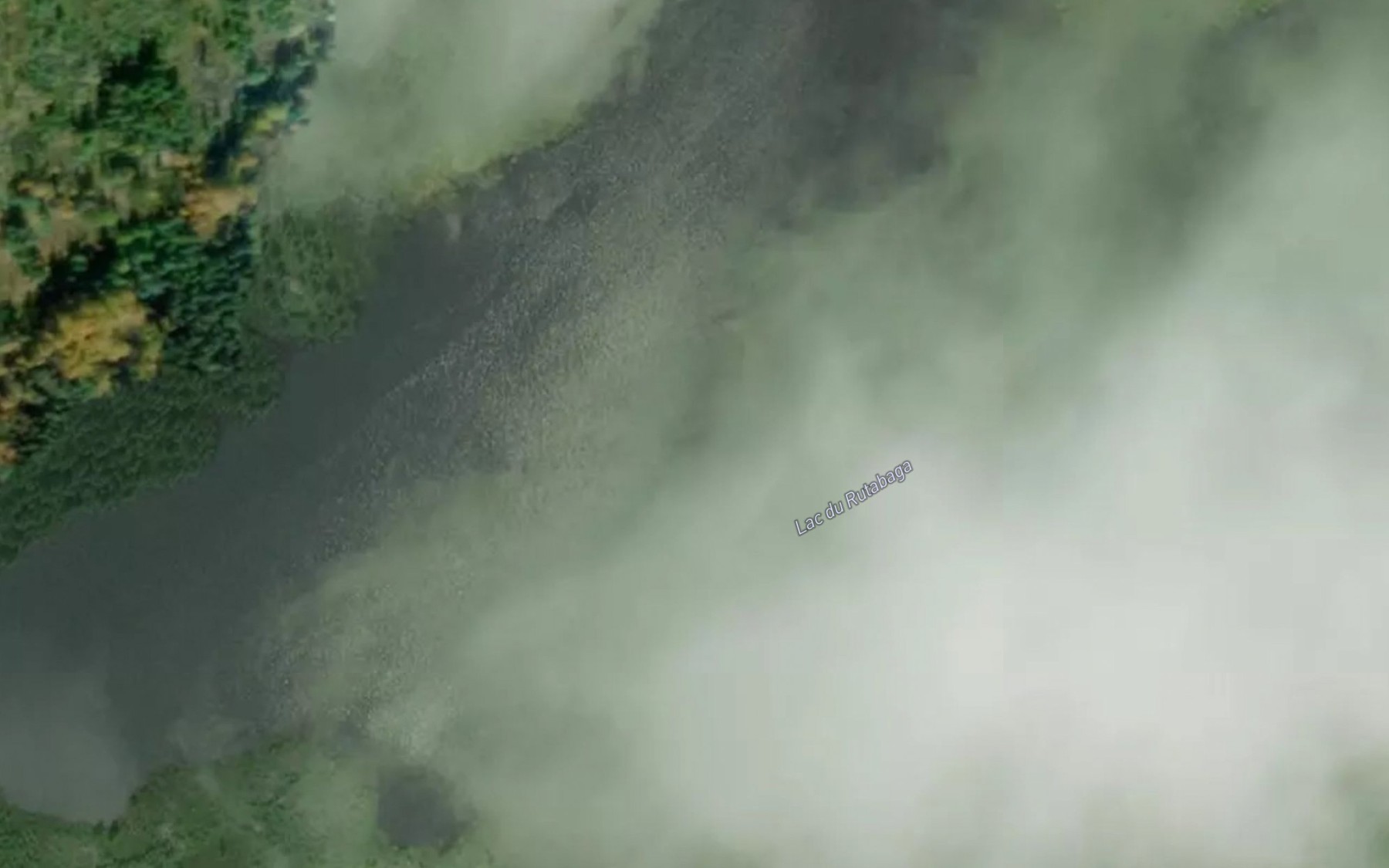 Satellite map of the Lac du Rutabaga