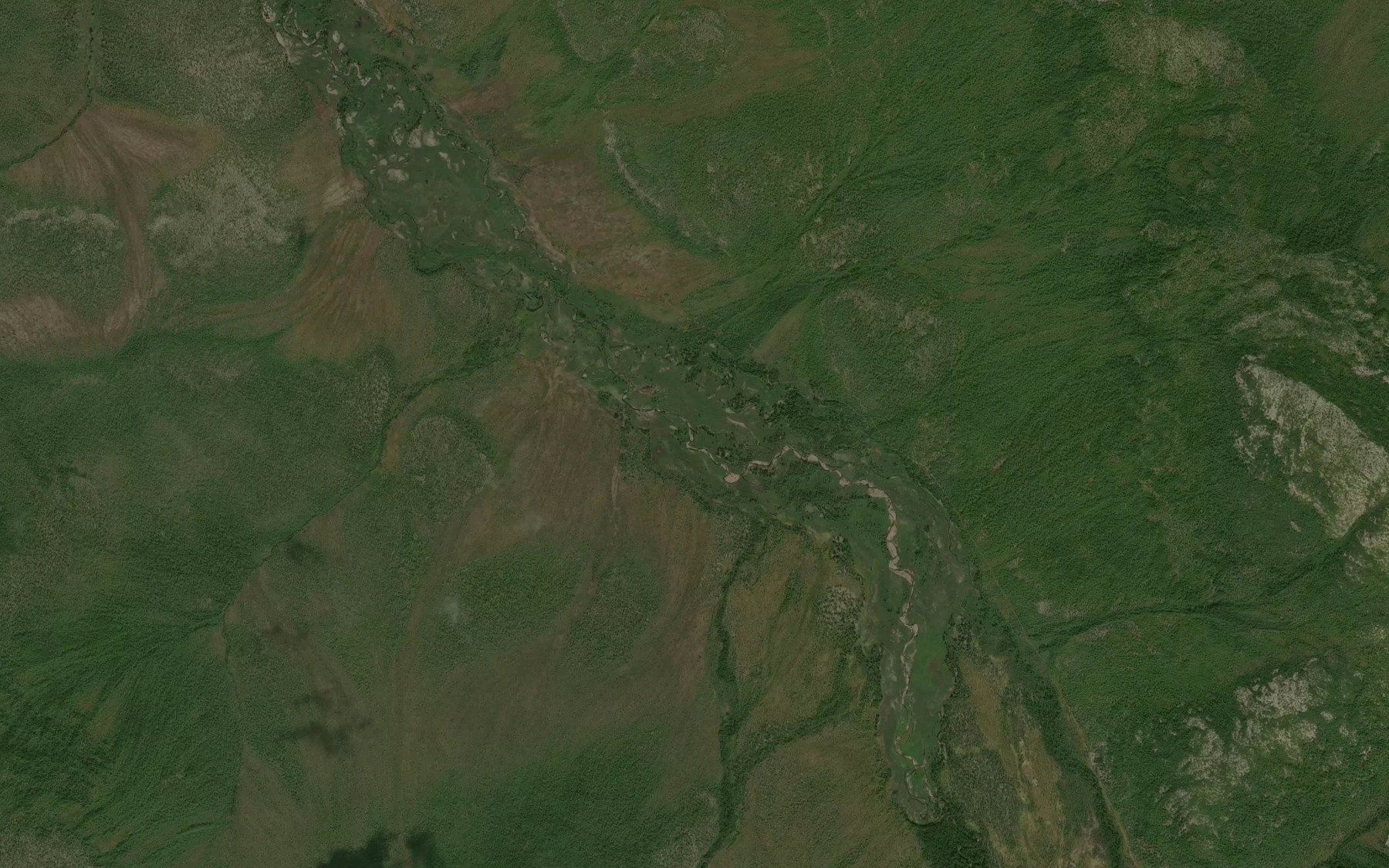 Satellite map of the Chenyuye