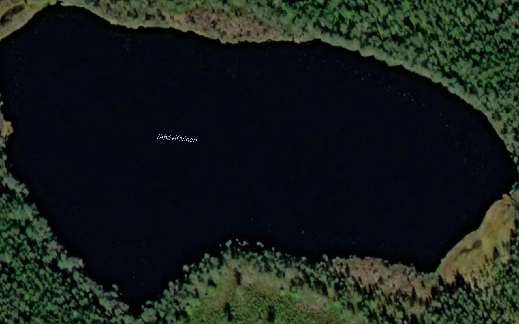 Satellite map of the Vaha-Kivinen
