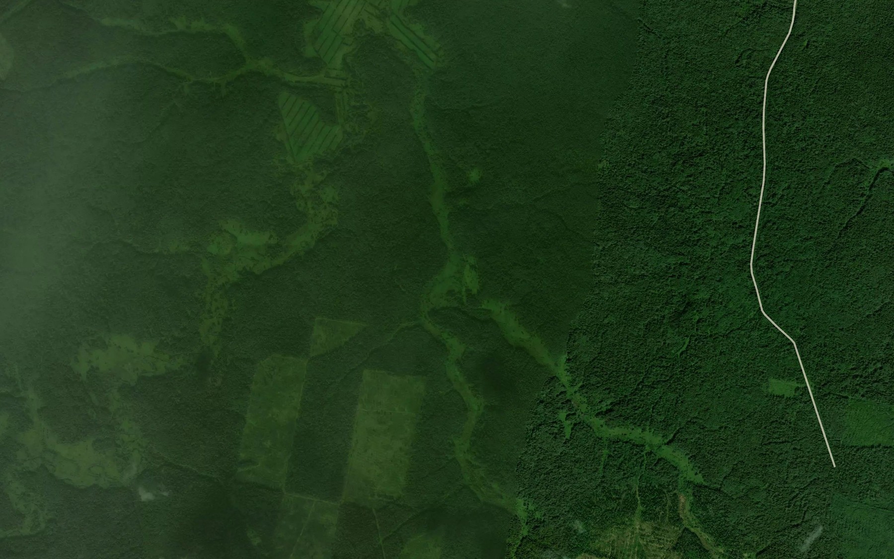 Satellite map of the Udr'