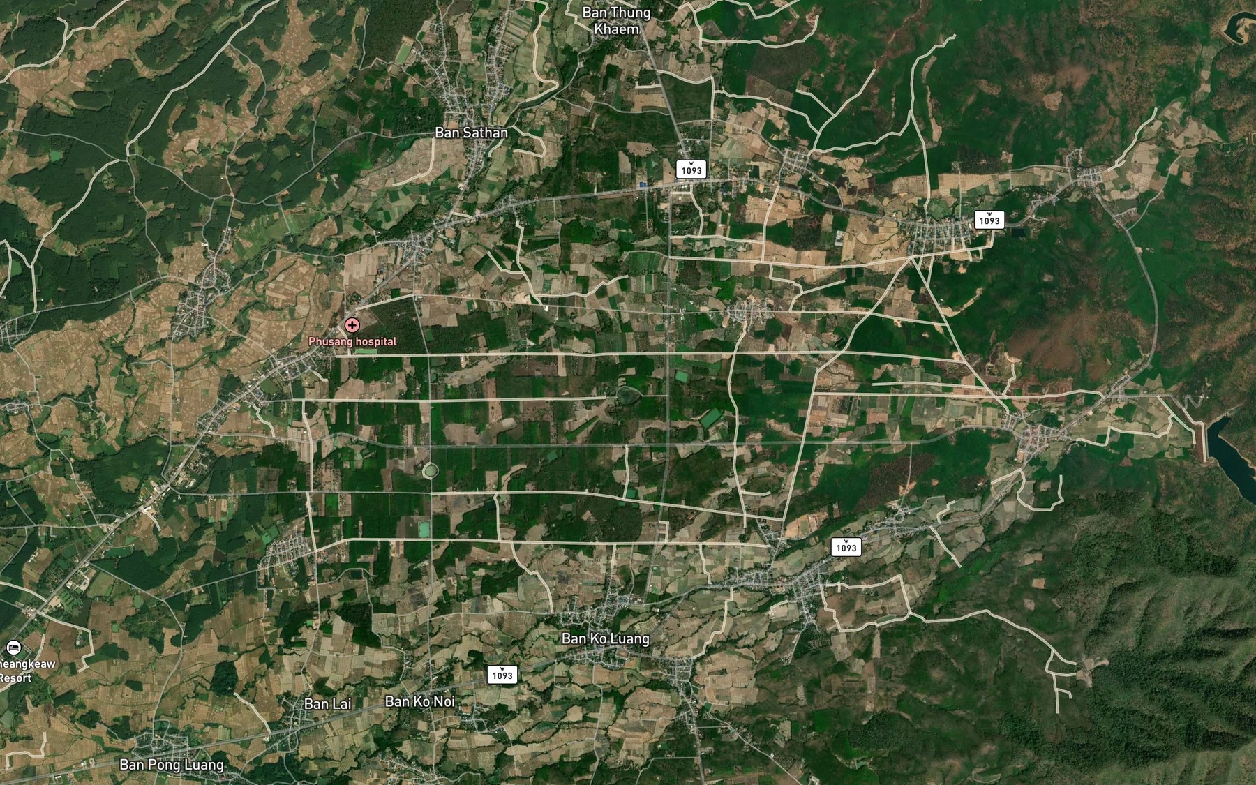 Satellite map of the Nong Po