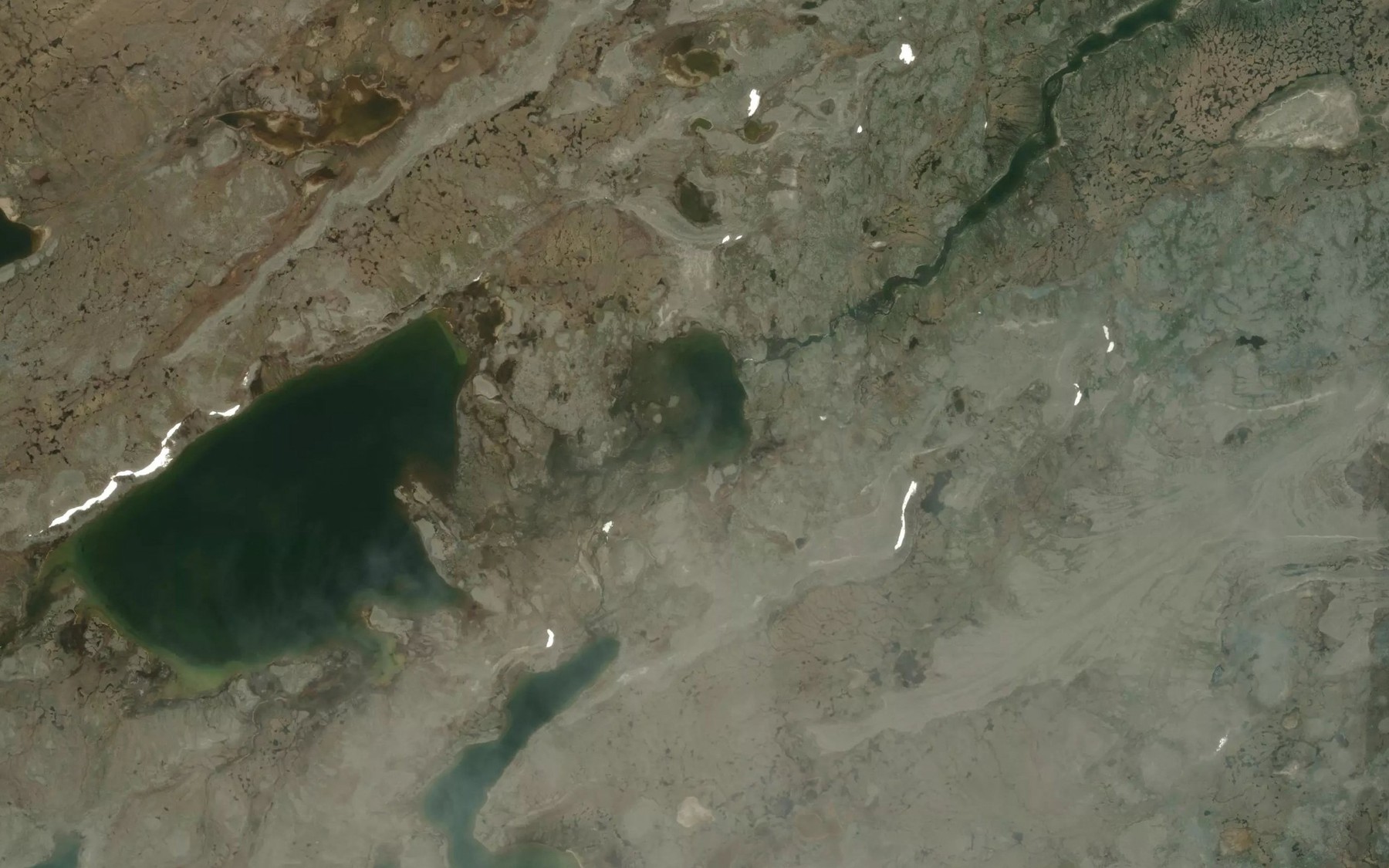 Satellite map of the Lac Tasikallaup