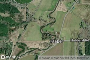 Satellite map of the Beaver Creek