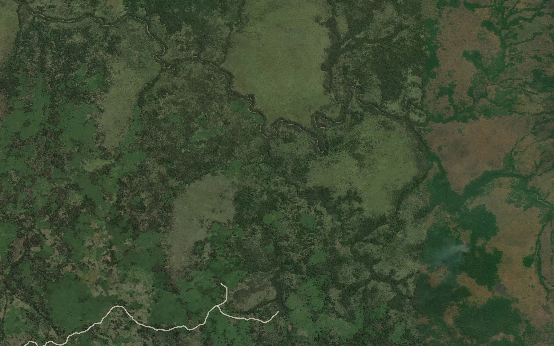 Satellite map of the Mugalai