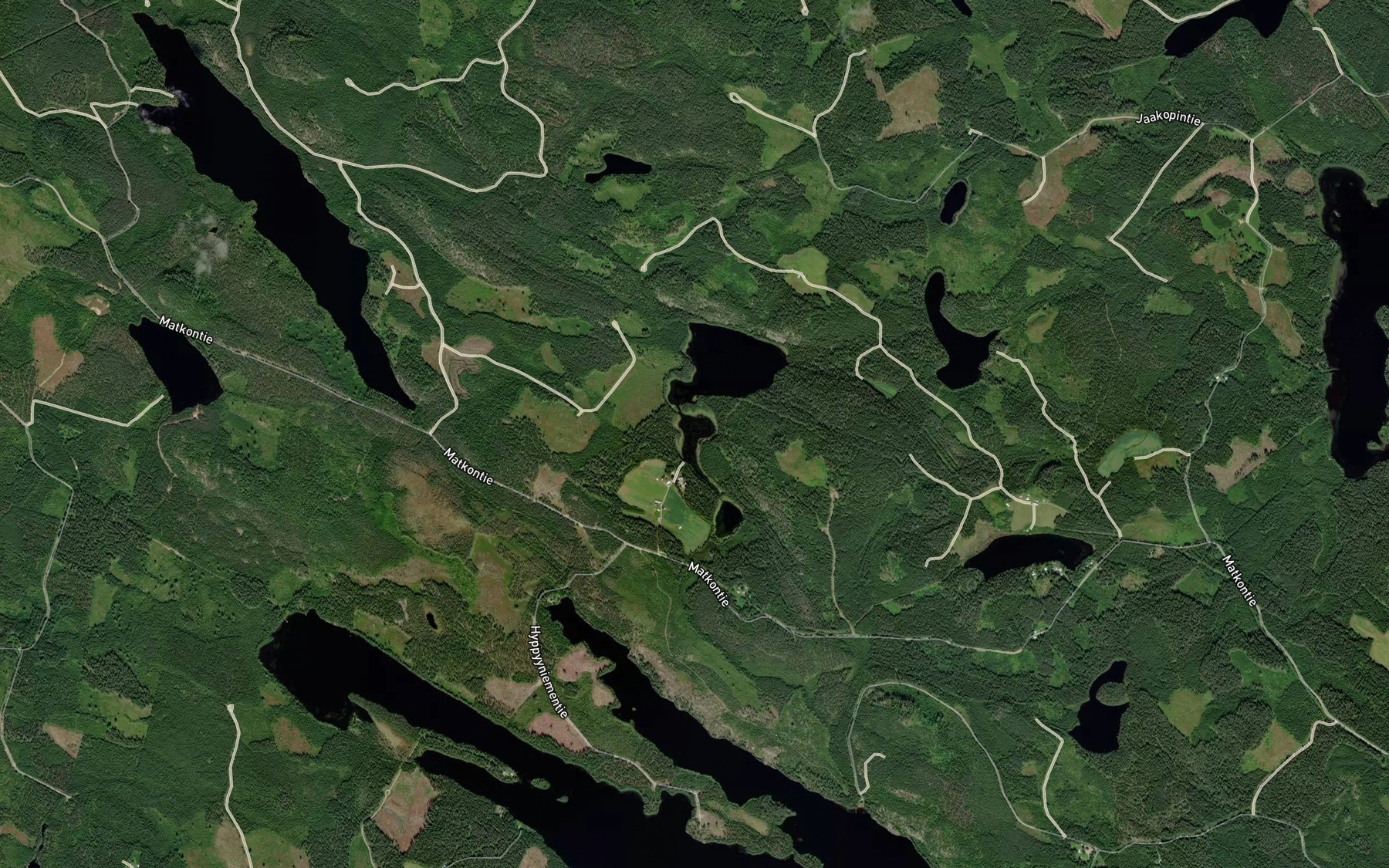 Satellite map of the Vuorilahti