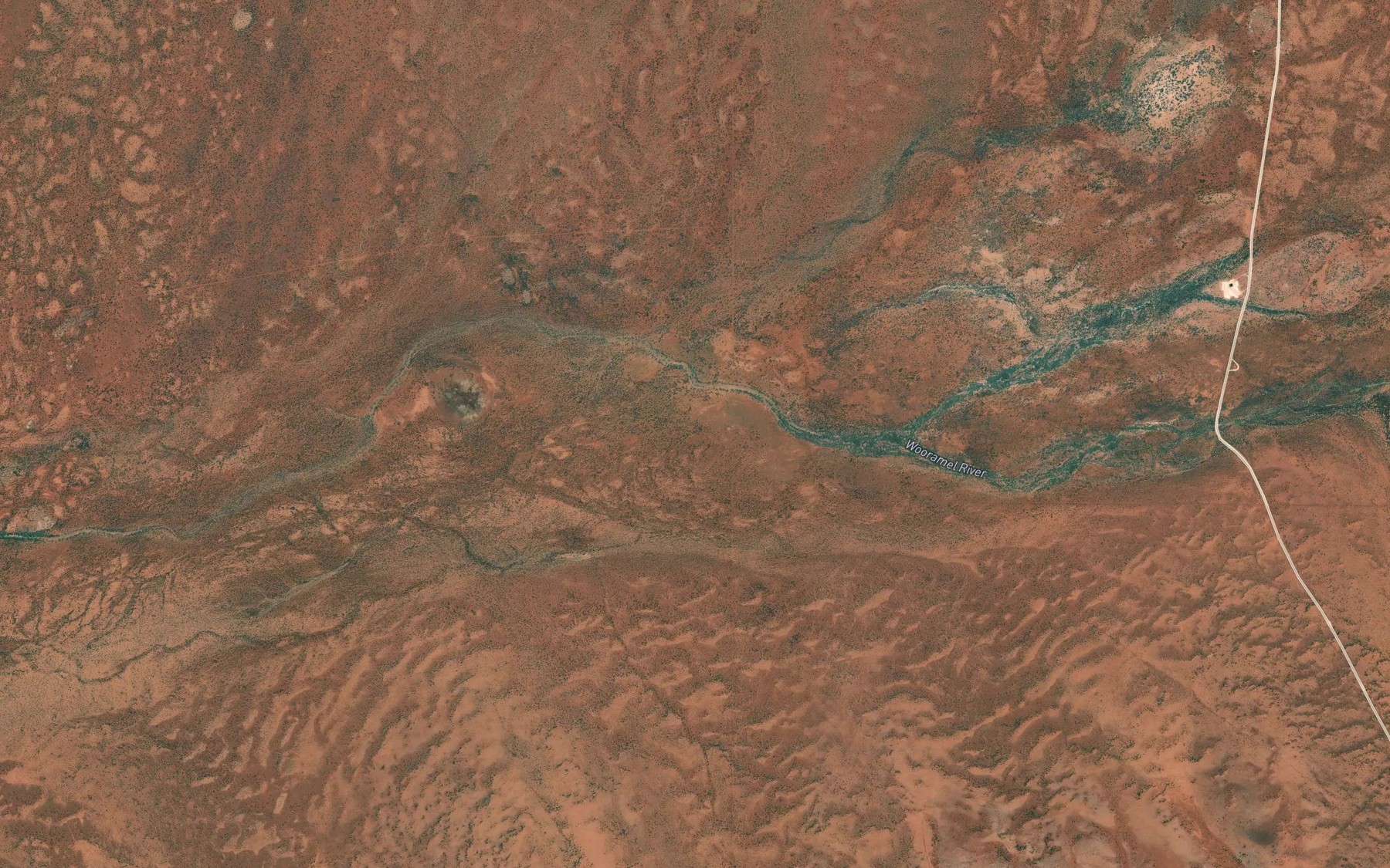 Satellite map of the Irrida Pool