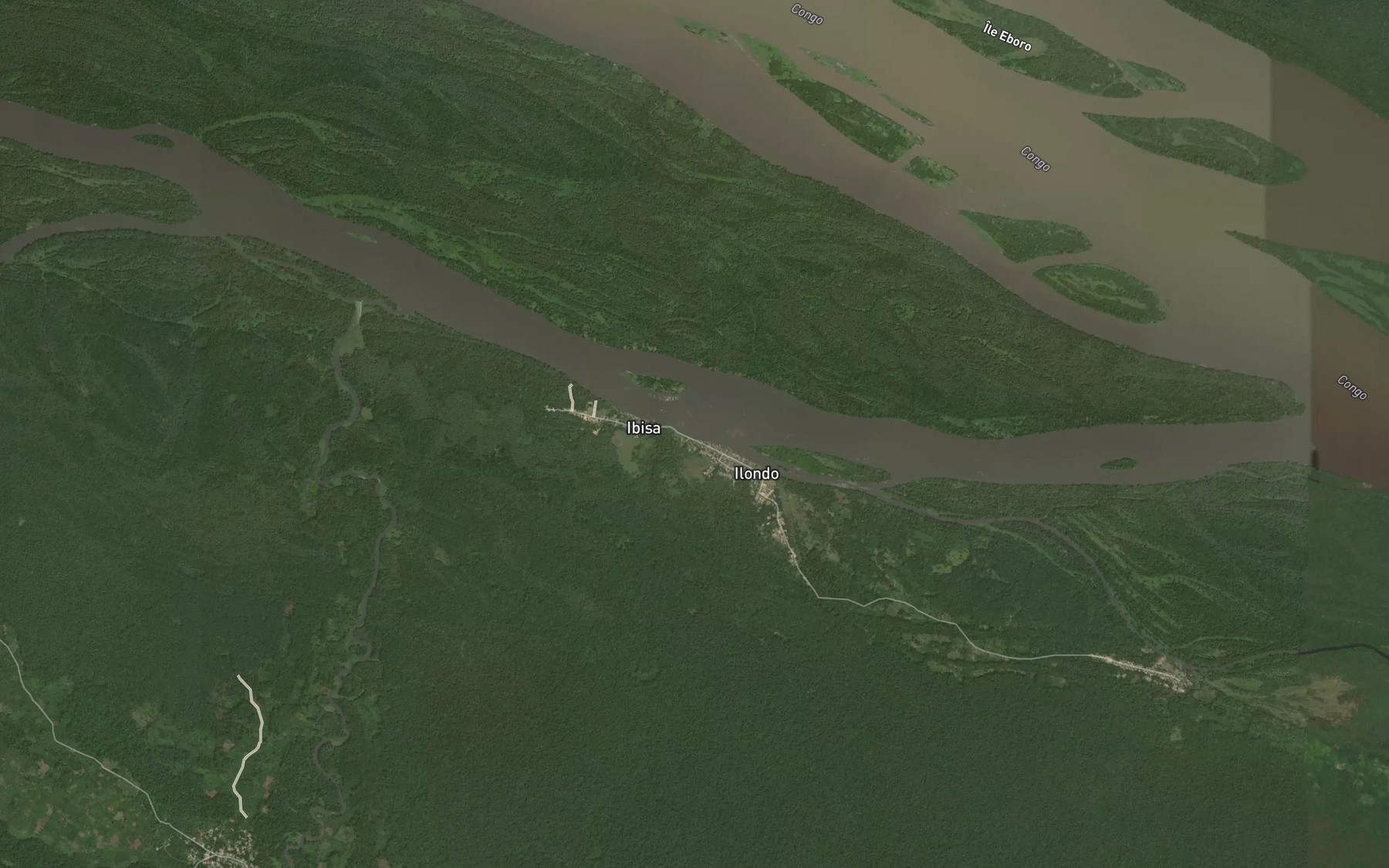 Satellite map of the Liunge