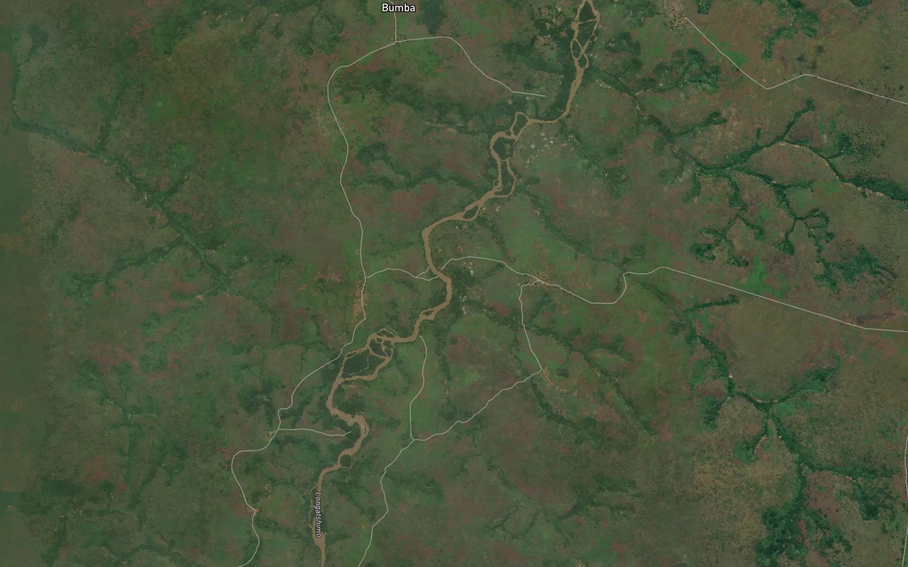 Satellite map of the Kamania
