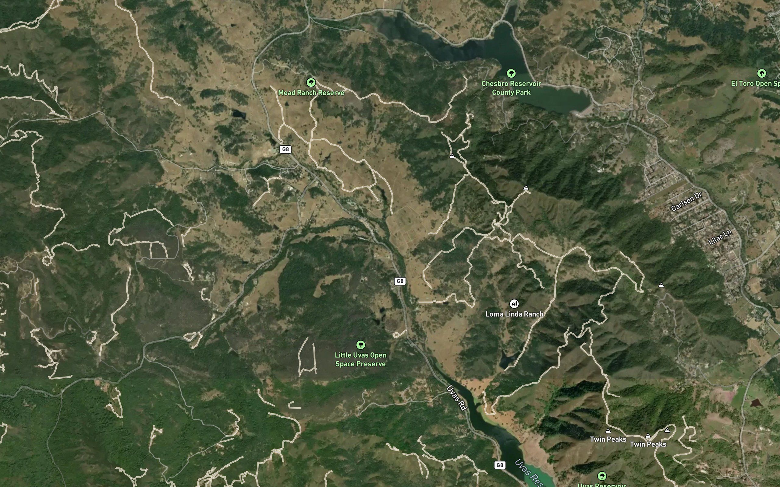 Little Uvas Creek