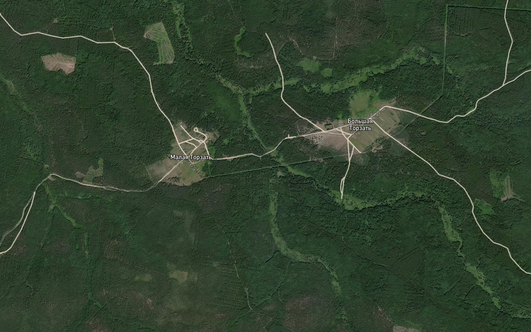 Satellite map of the Bolotinka
