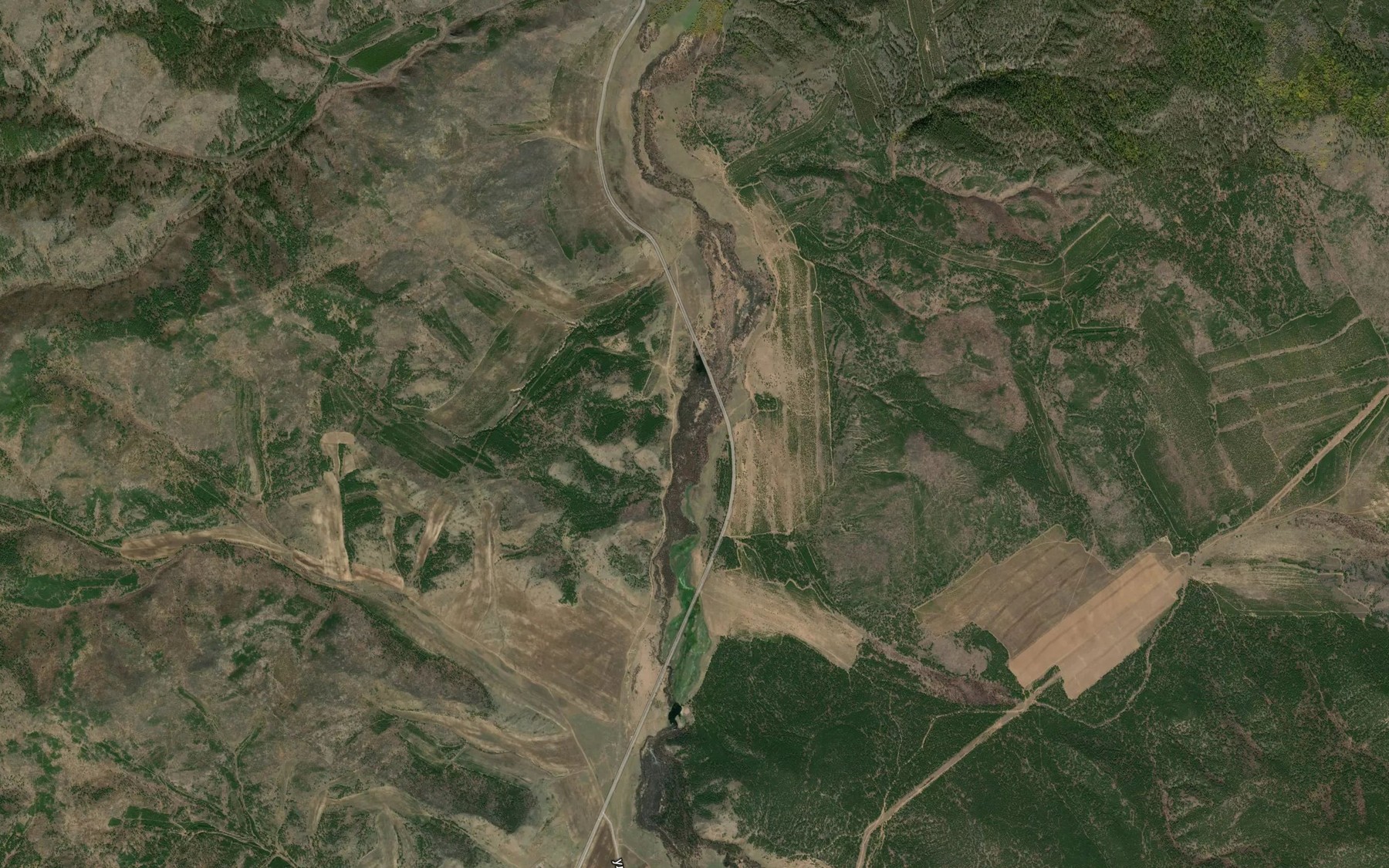 Satellite map of the Dal'nyaya Dranichnaya