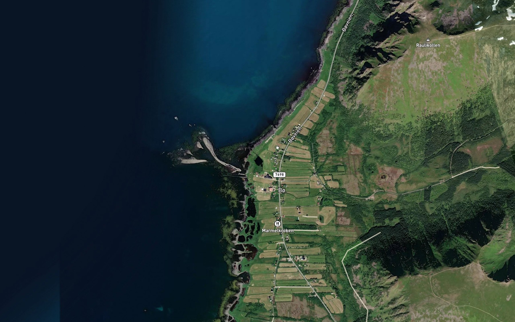 Satellite map of the Gorrtjonna
