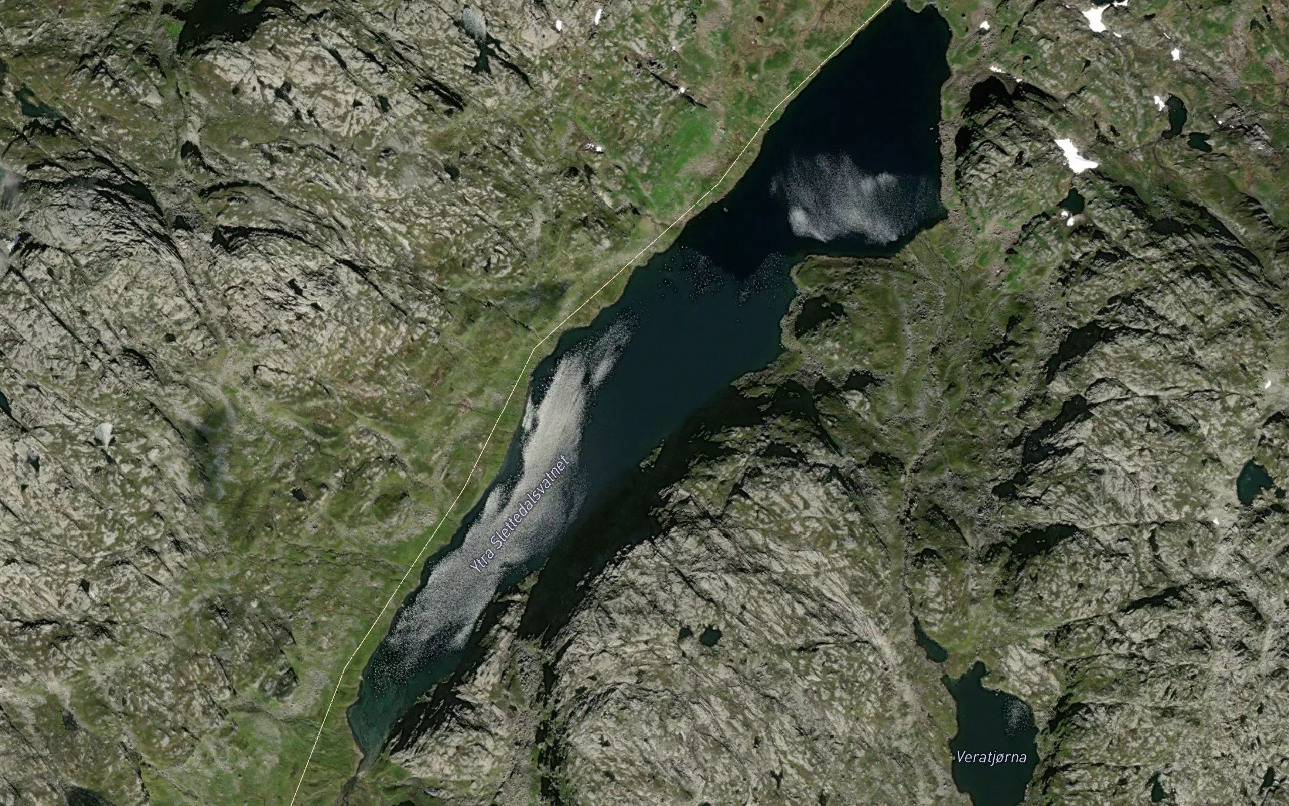Ytra Slettedalsvatnet