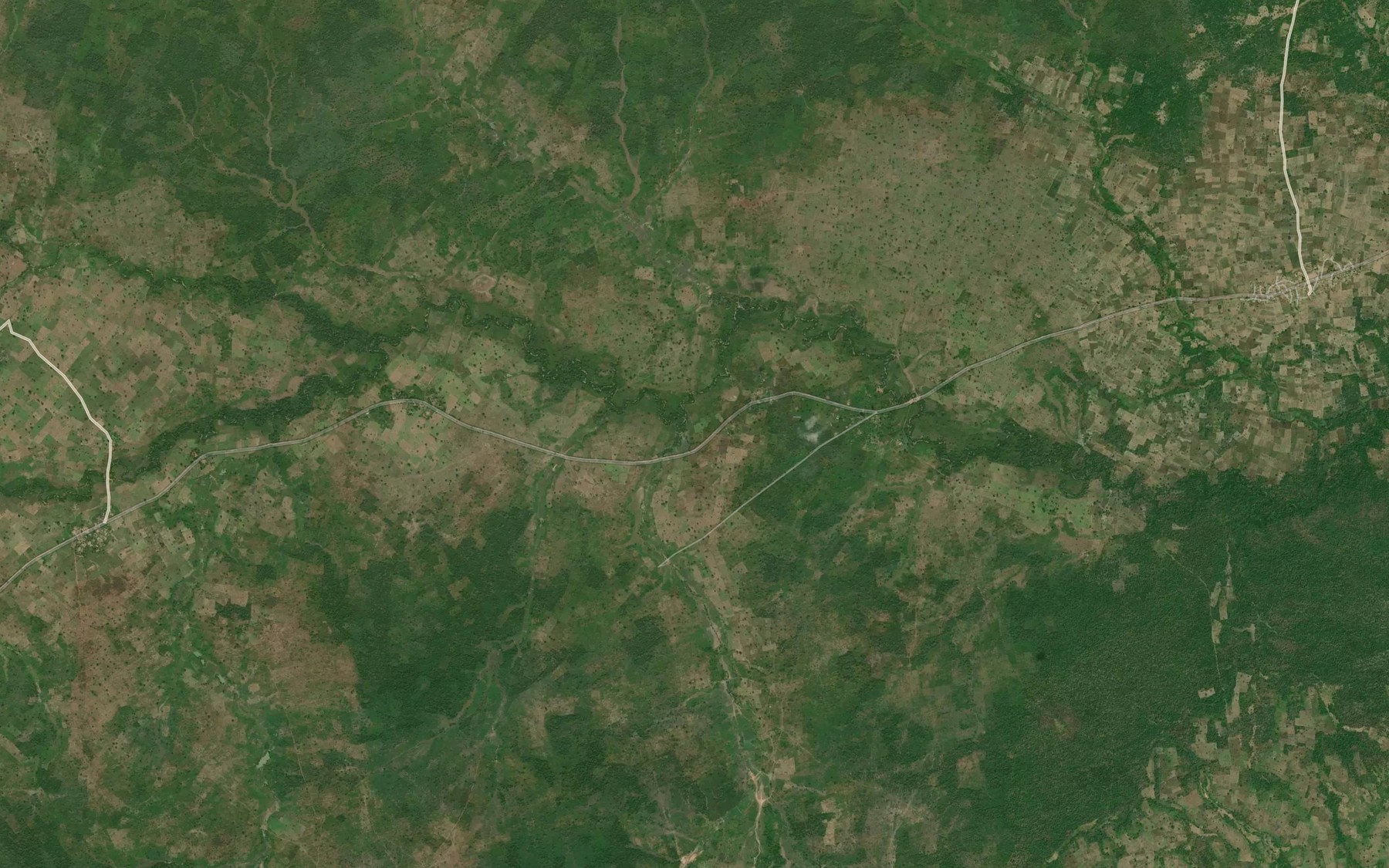 Satellite map of the River Atukpashu