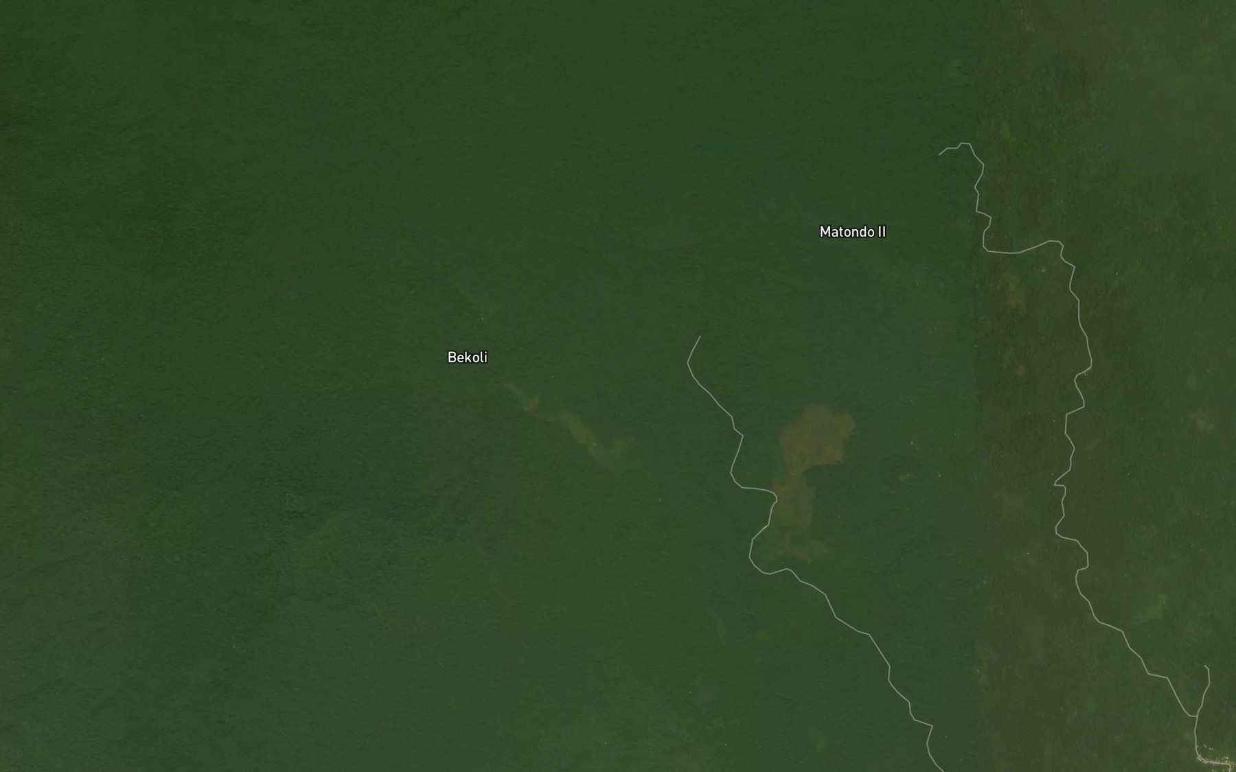 Satellite map of the Wowe