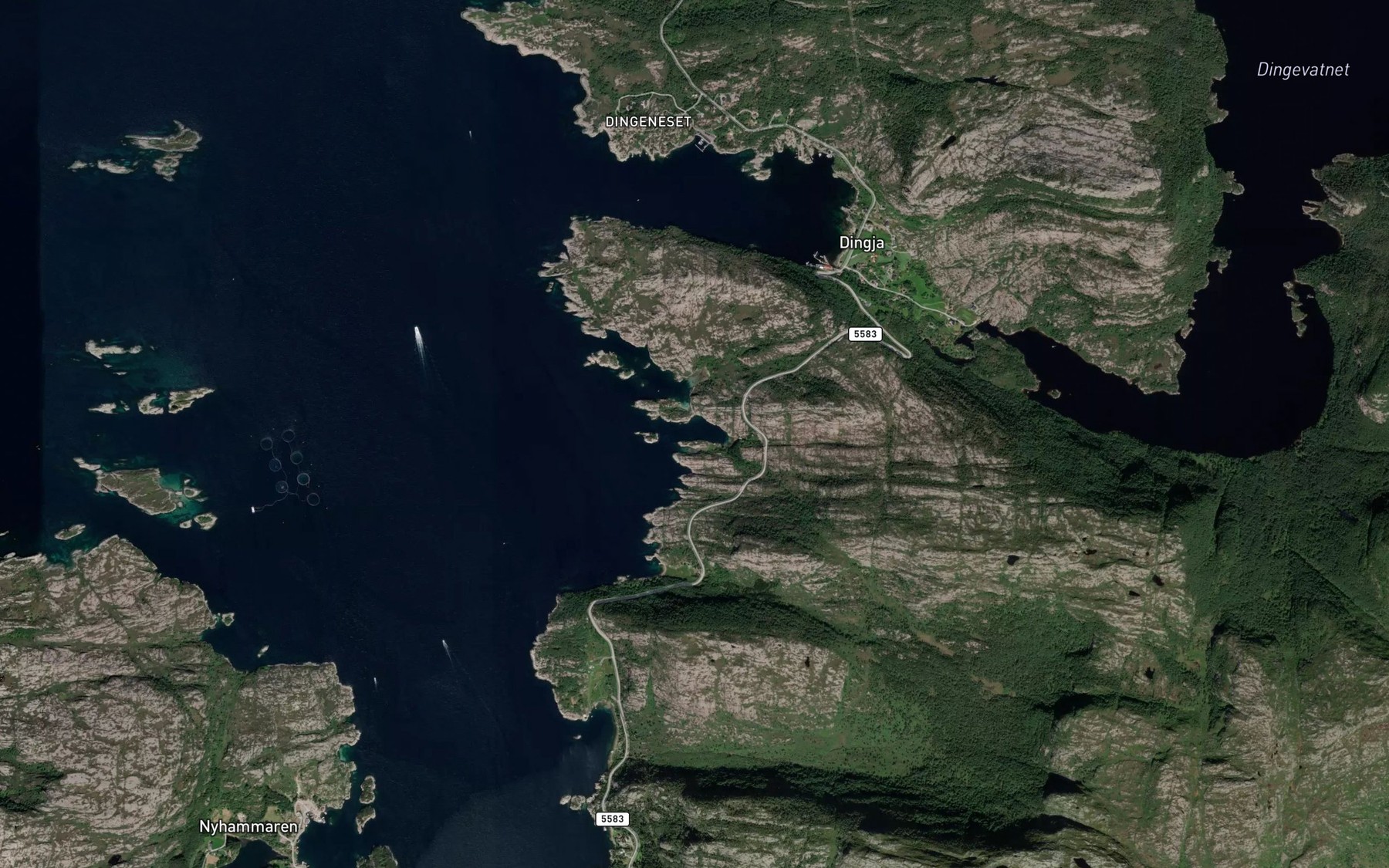 Satellite map of the Smavagane