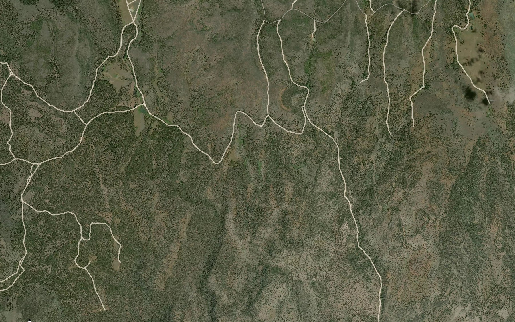 Satellite map of the Willow Spring