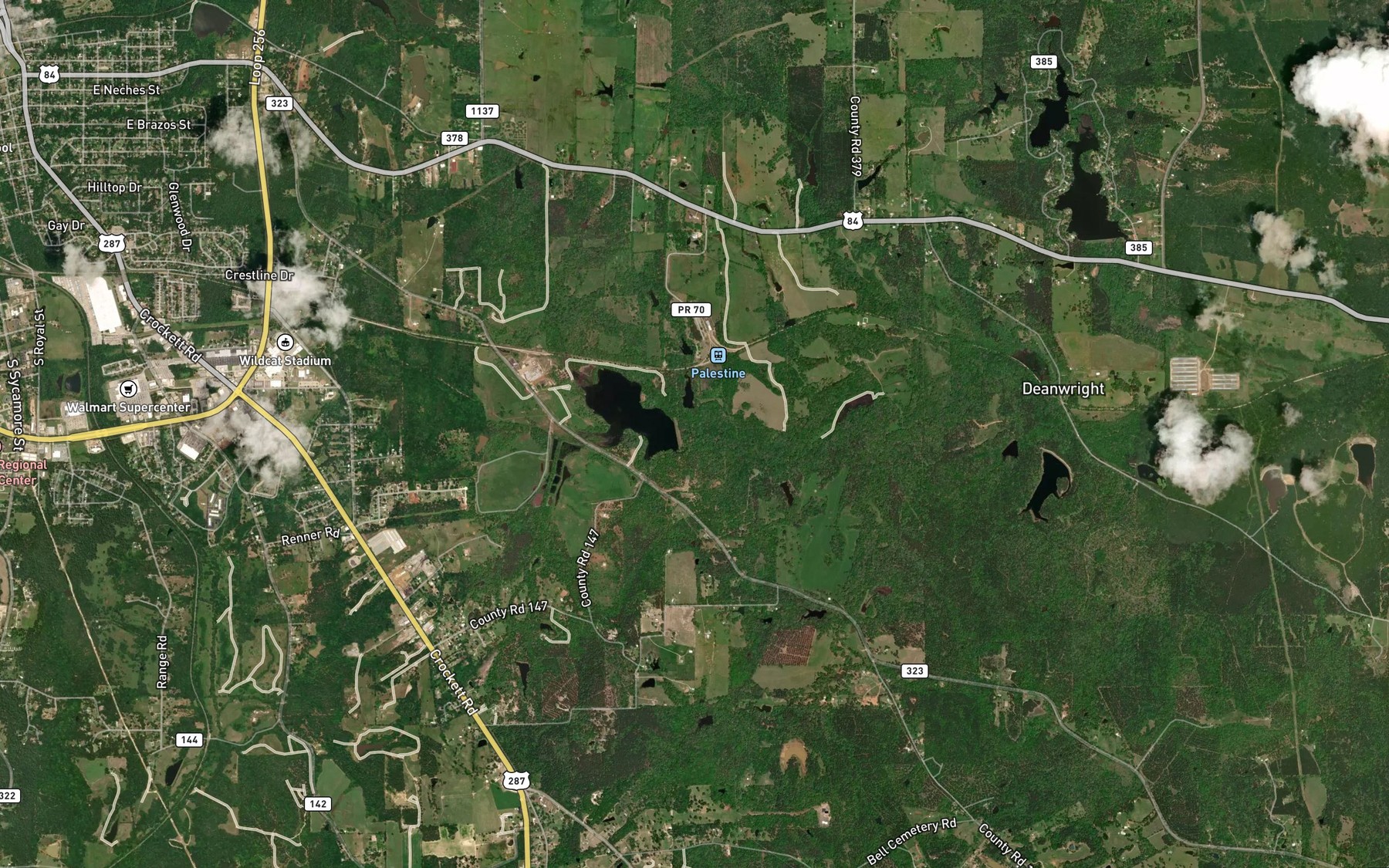 Satellite map of the Calhoun Lake Number 2