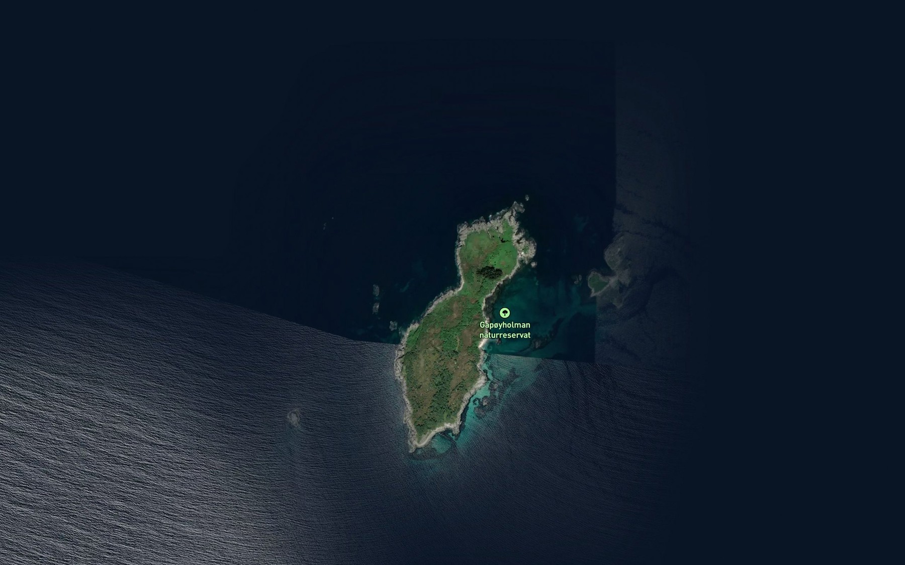 Satellite map of the Tennevalen