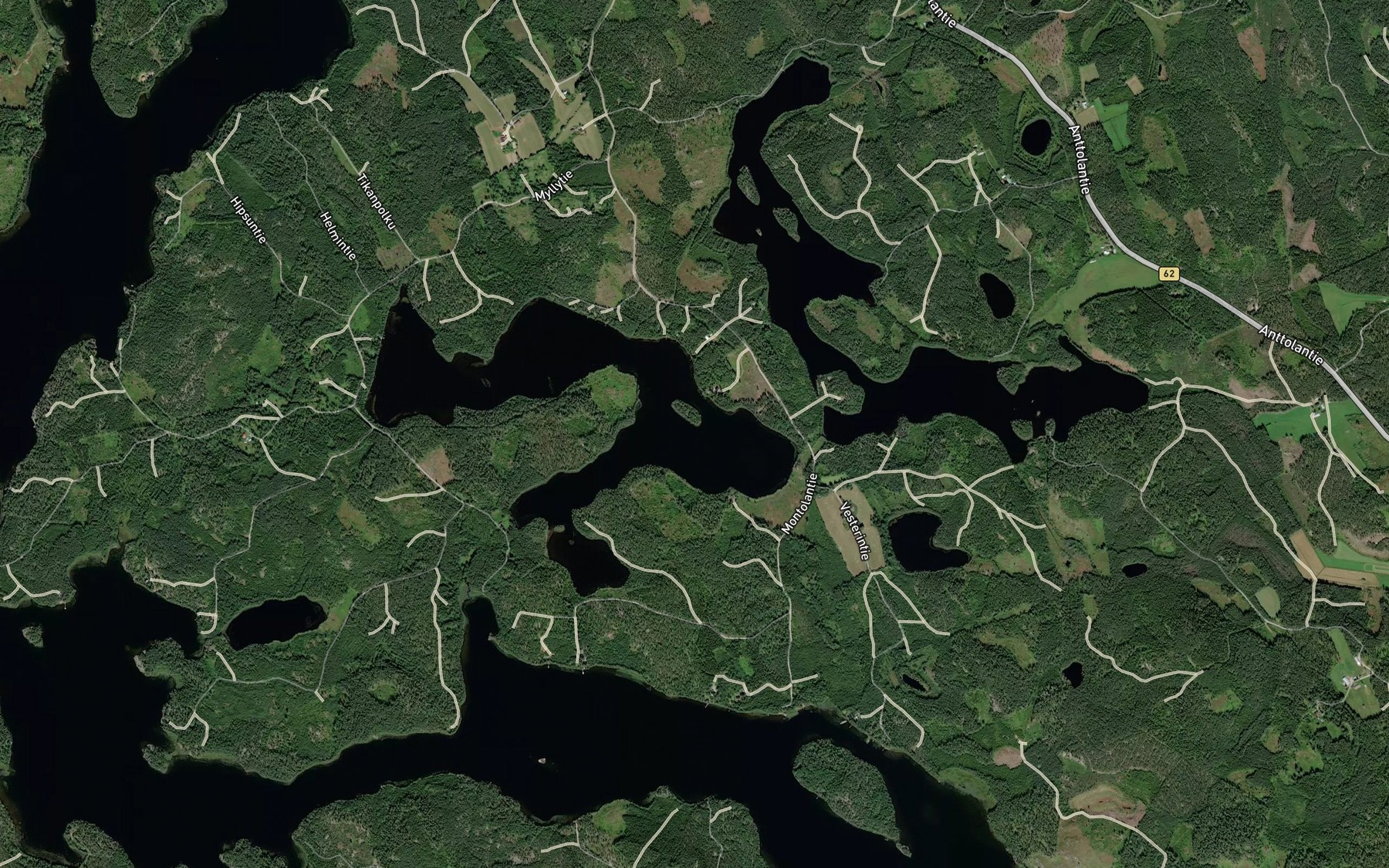 Satellite map of the Sarkjarvi