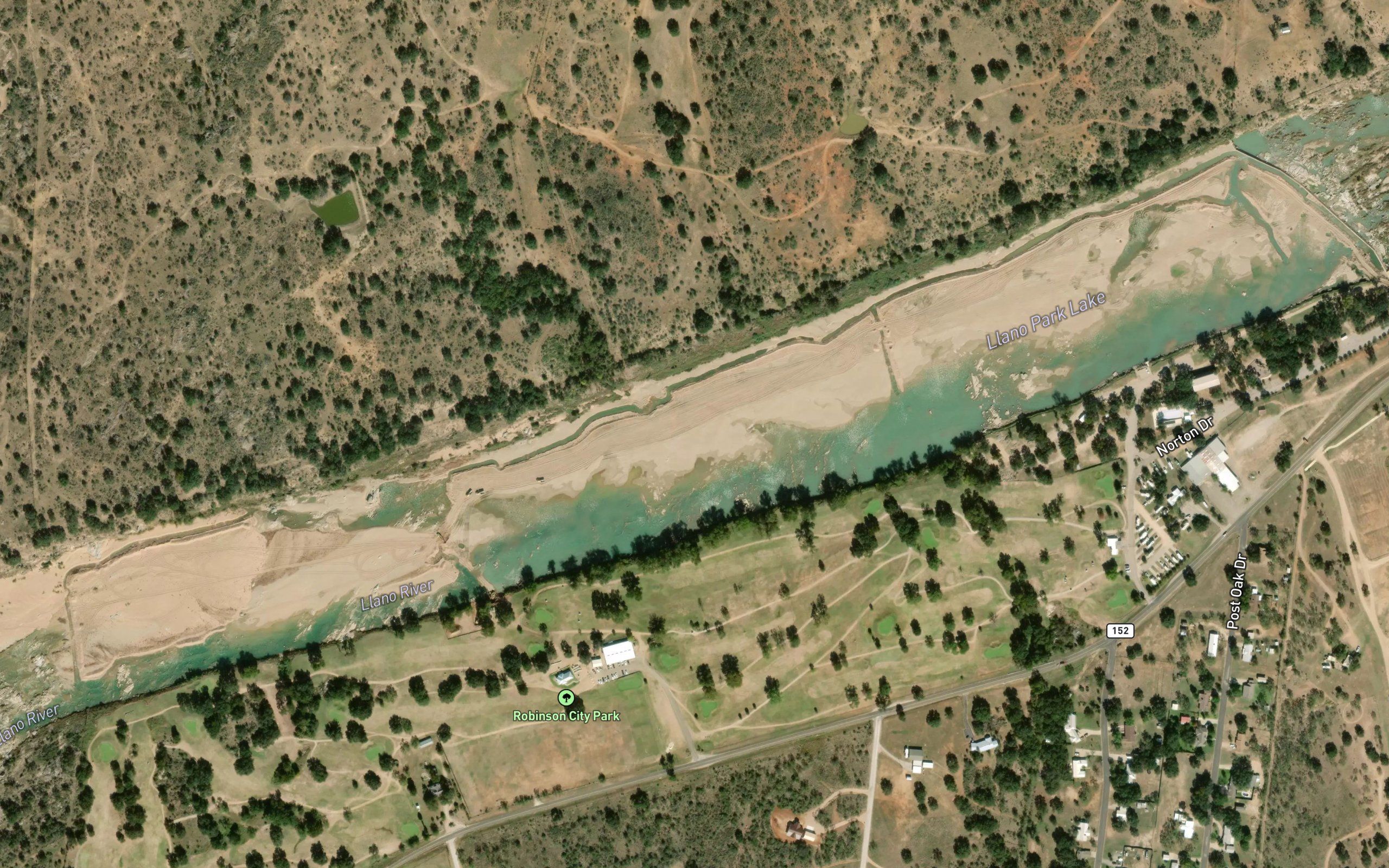 Llano Park Lake