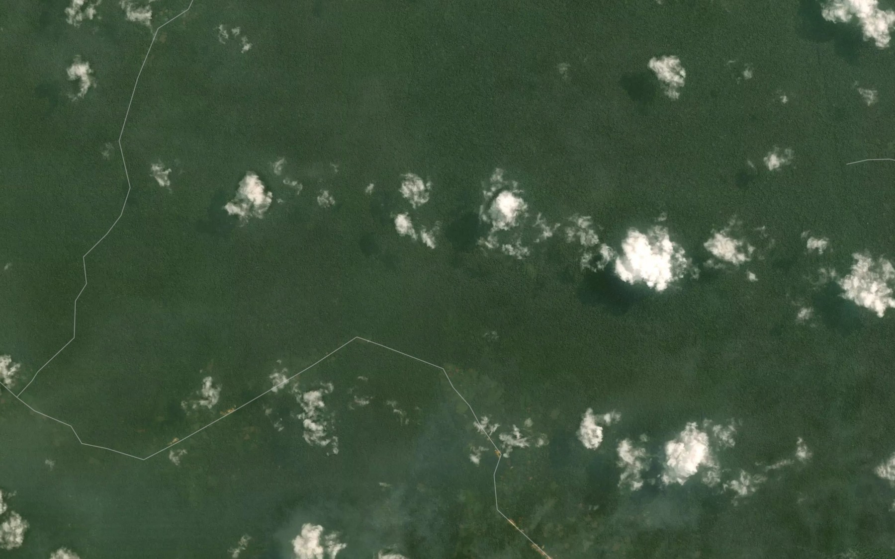 Satellite map of the Ilongo