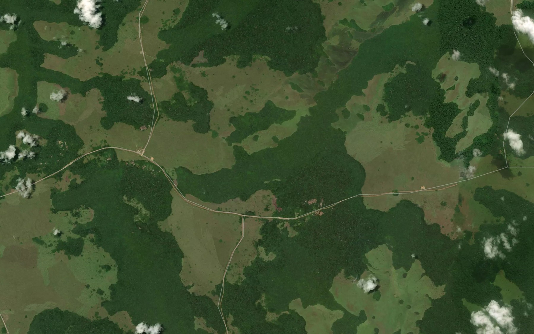 Satellite map of the Ikou