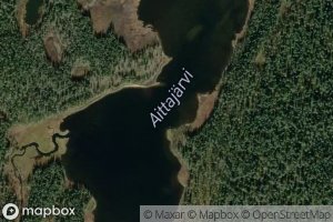 Satellite map of the Aittijavri