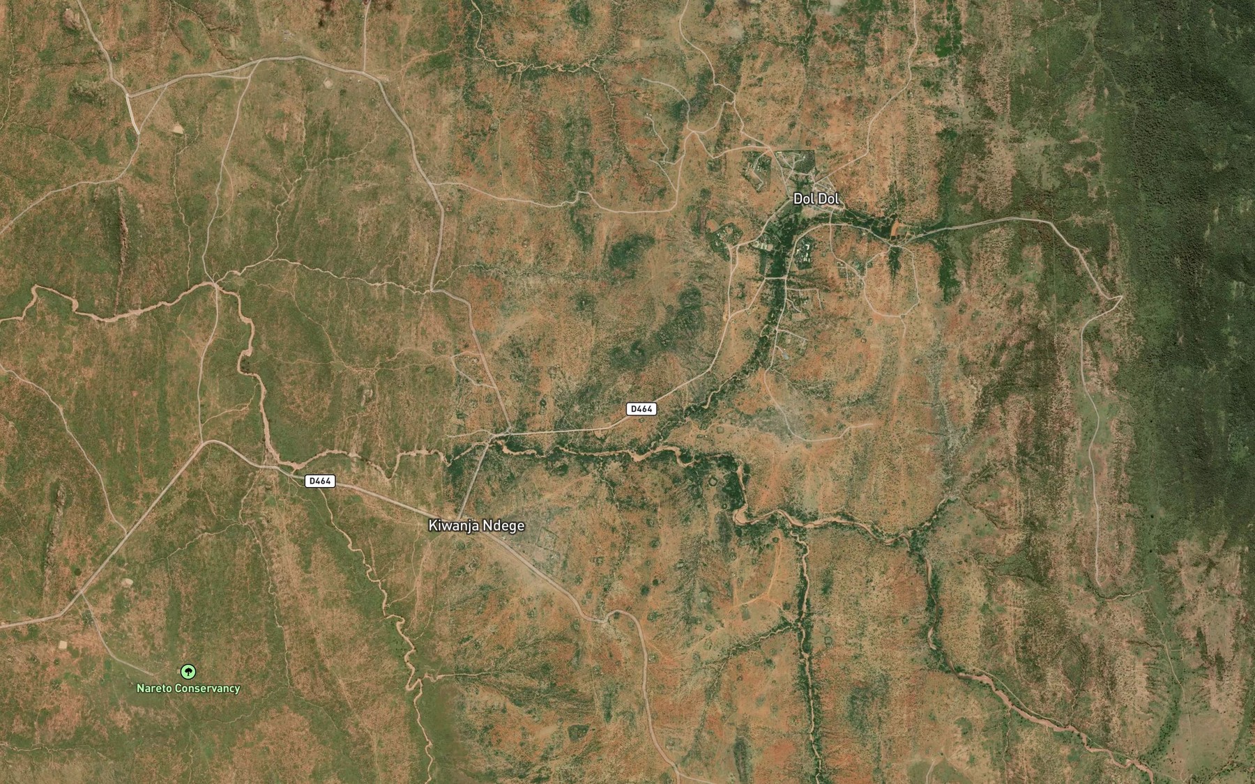 Satellite map of the Don Dol