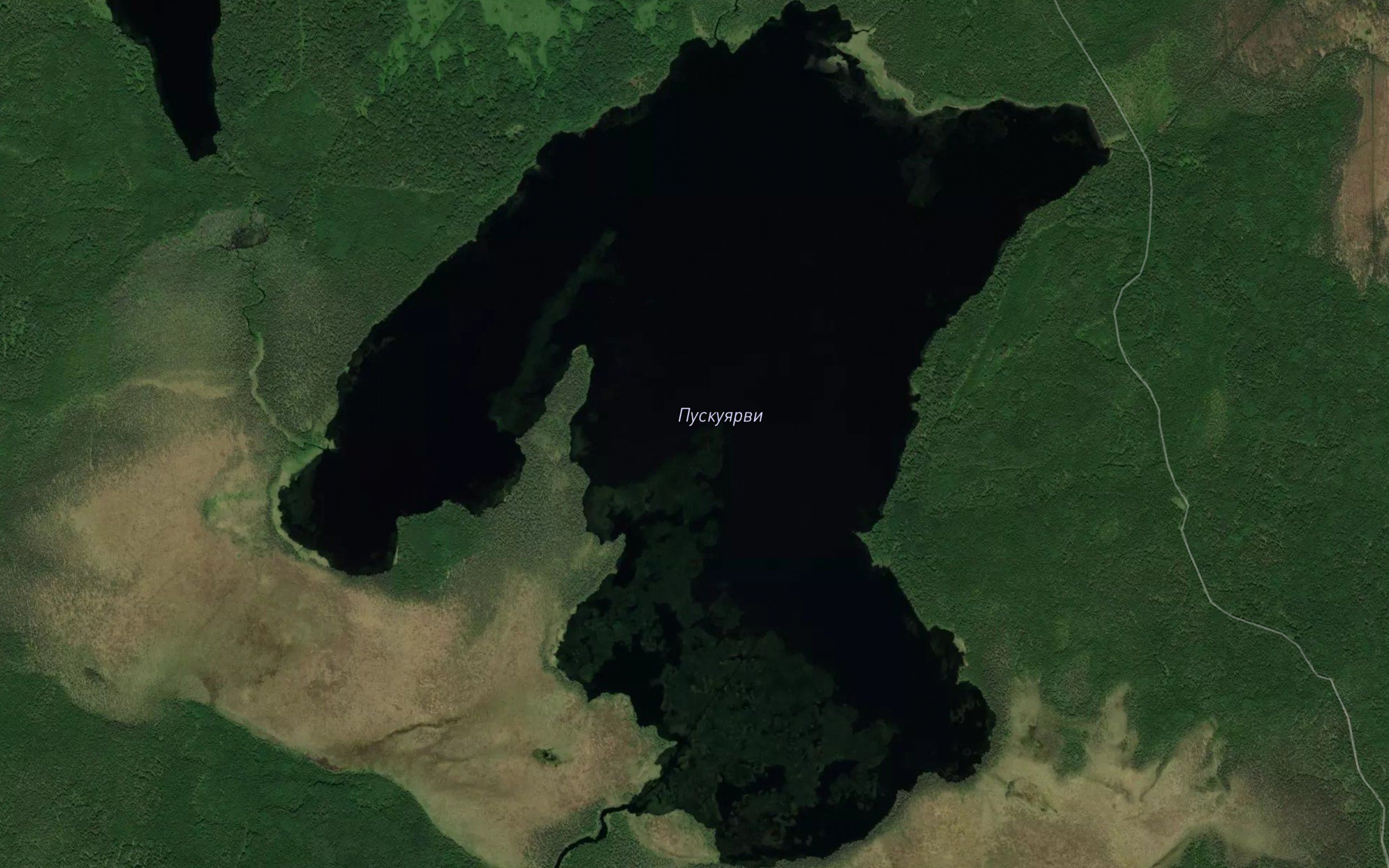 Ozero Puskuyarvi