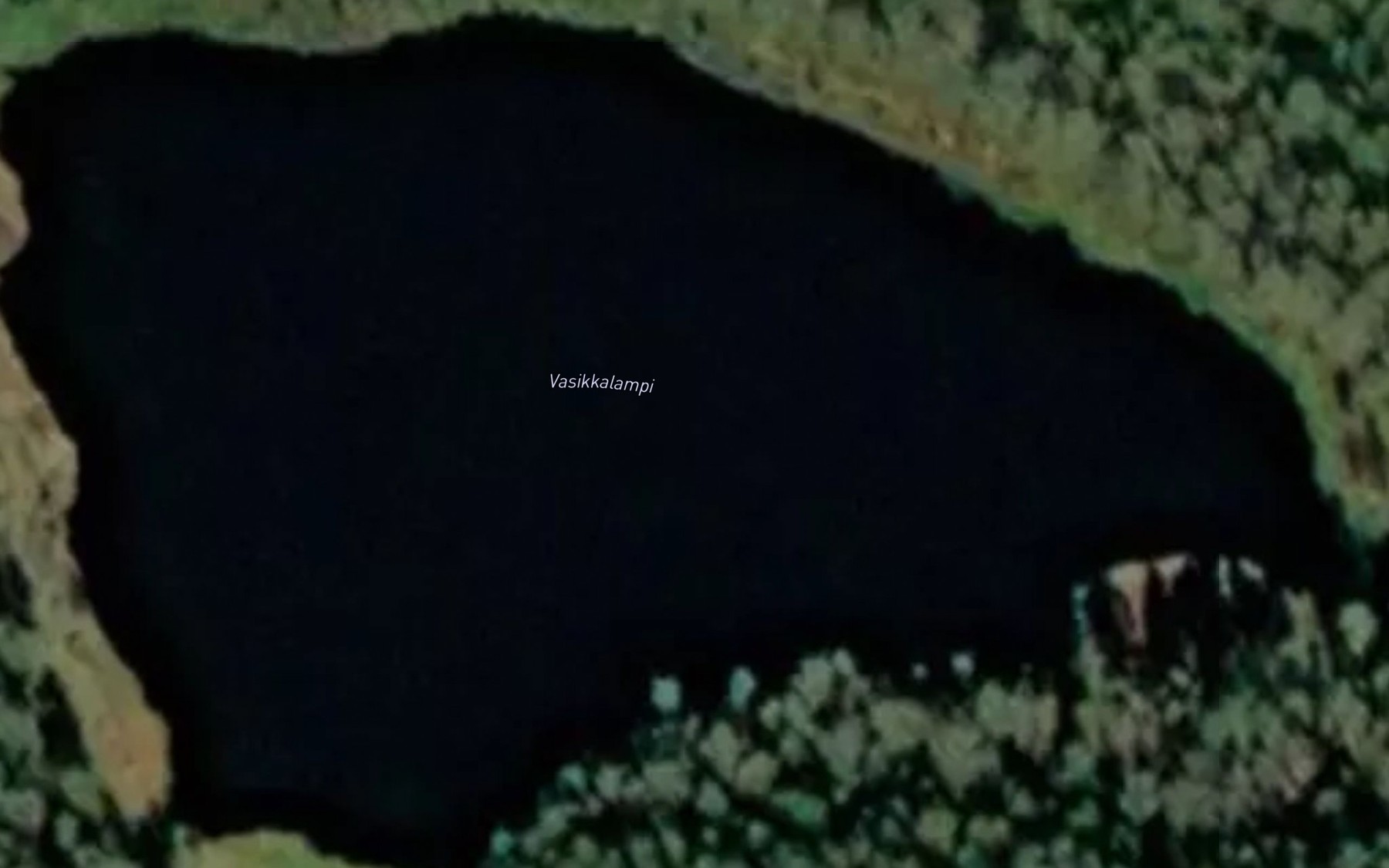 Satellite map of the Vasikkalampi