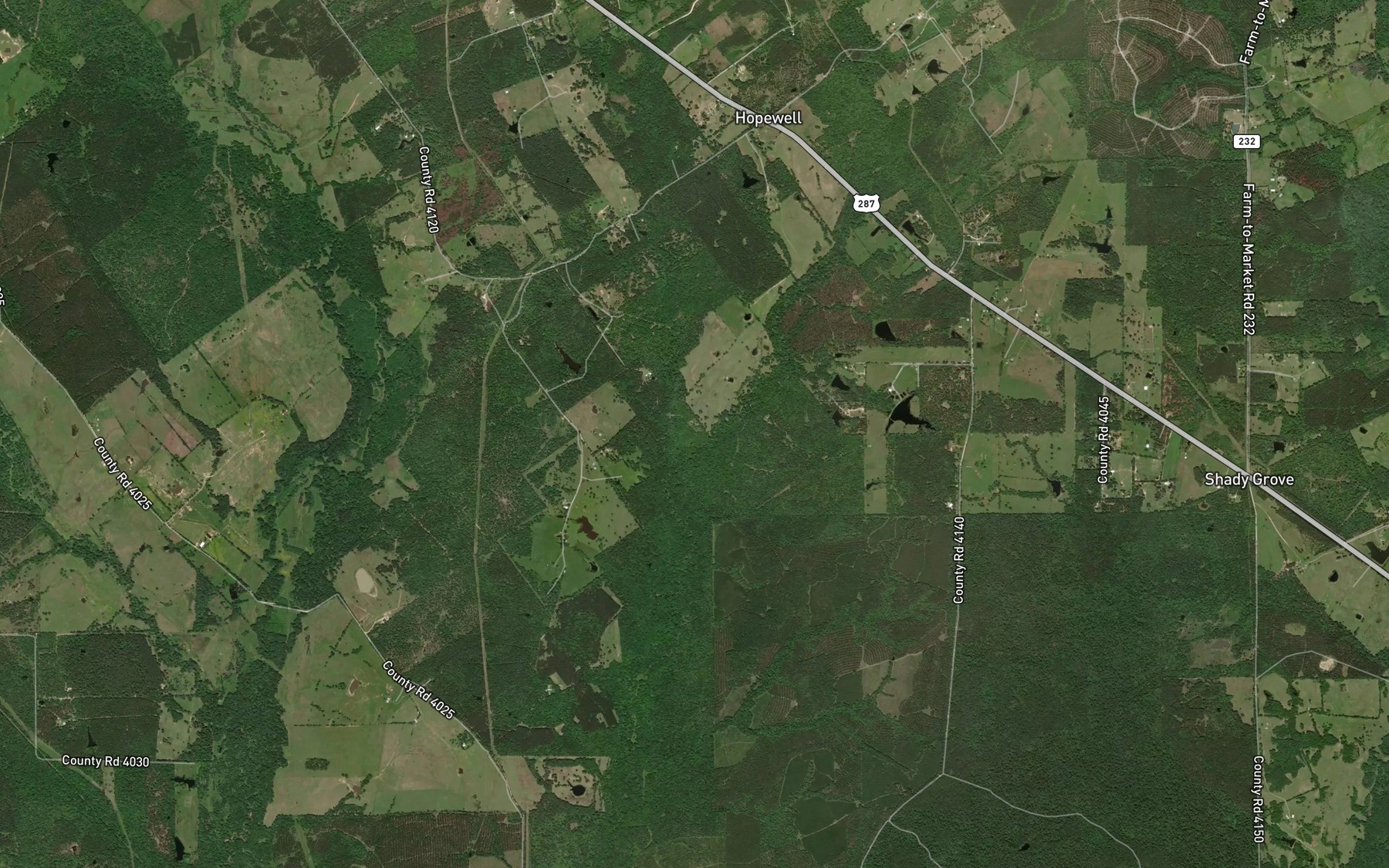 Satellite map of the Oldham Branch