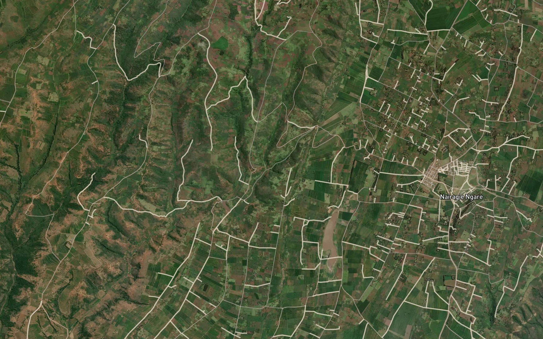 Satellite map of the Nasampolai
