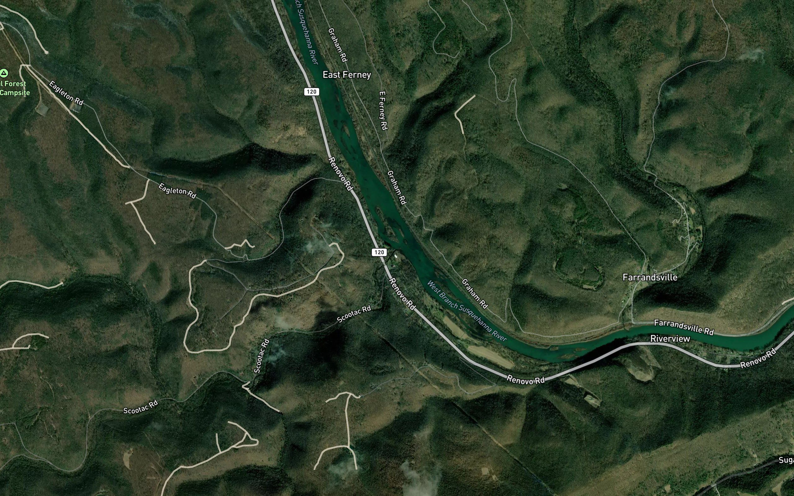 Tangascootack Creek