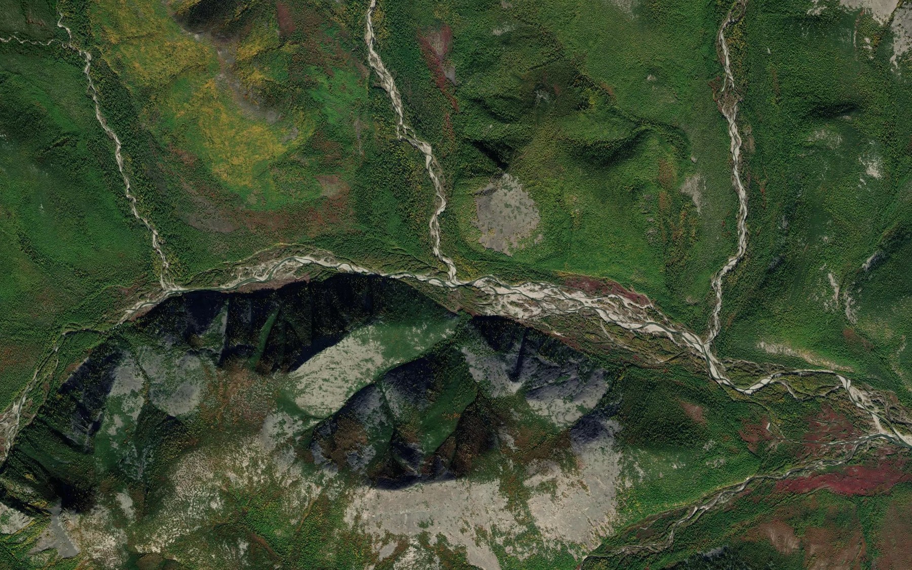 Satellite map of the Povorotnyy