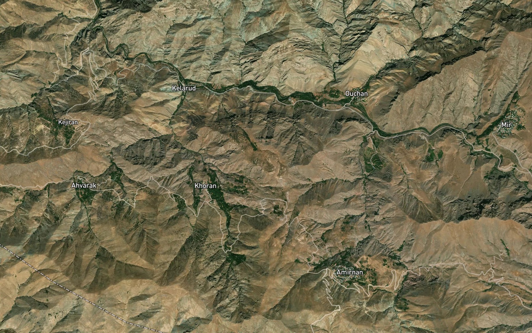 Satellite map of the Cheshmeh-ye Pil-e Mastan