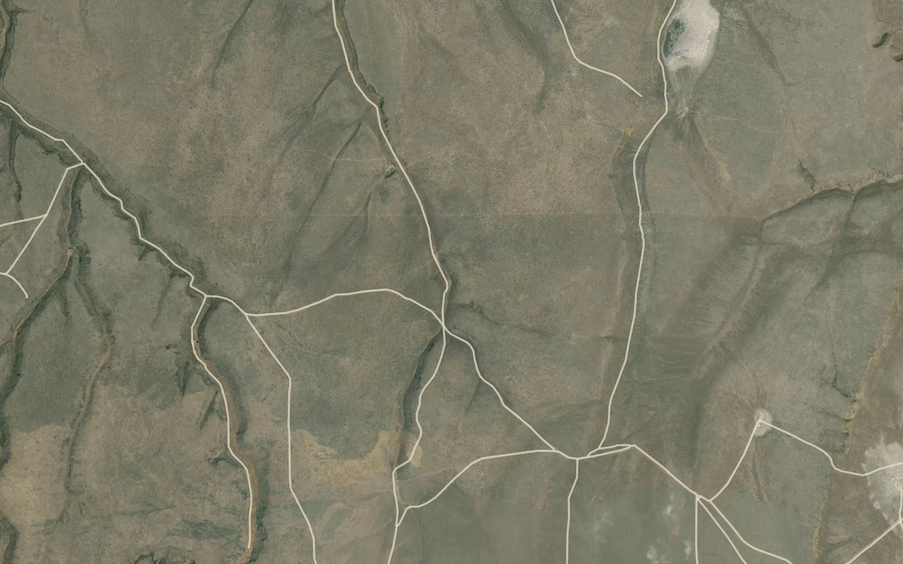 Satellite map of the Boyce Waterhole