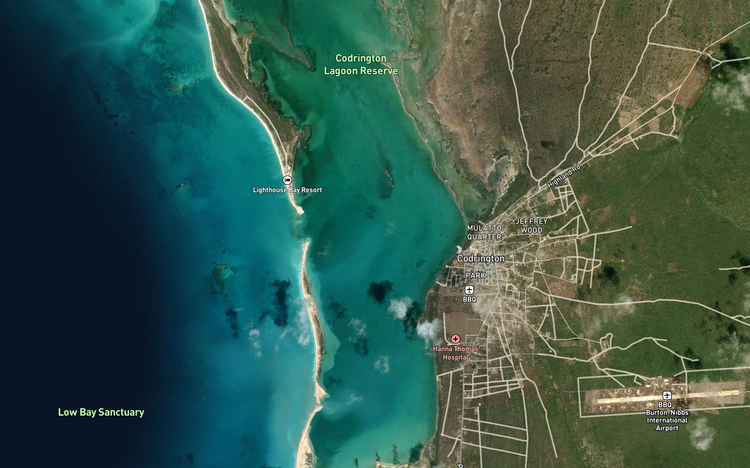 Codrington Lagoon